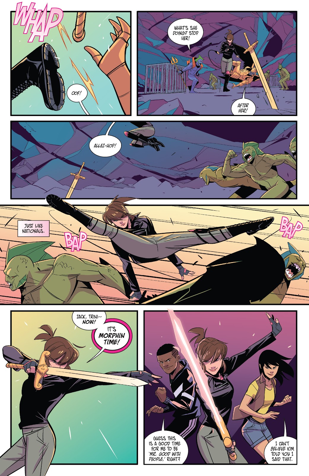 Mighty Morphin Power Rangers: Pink issue 3 - Page 10