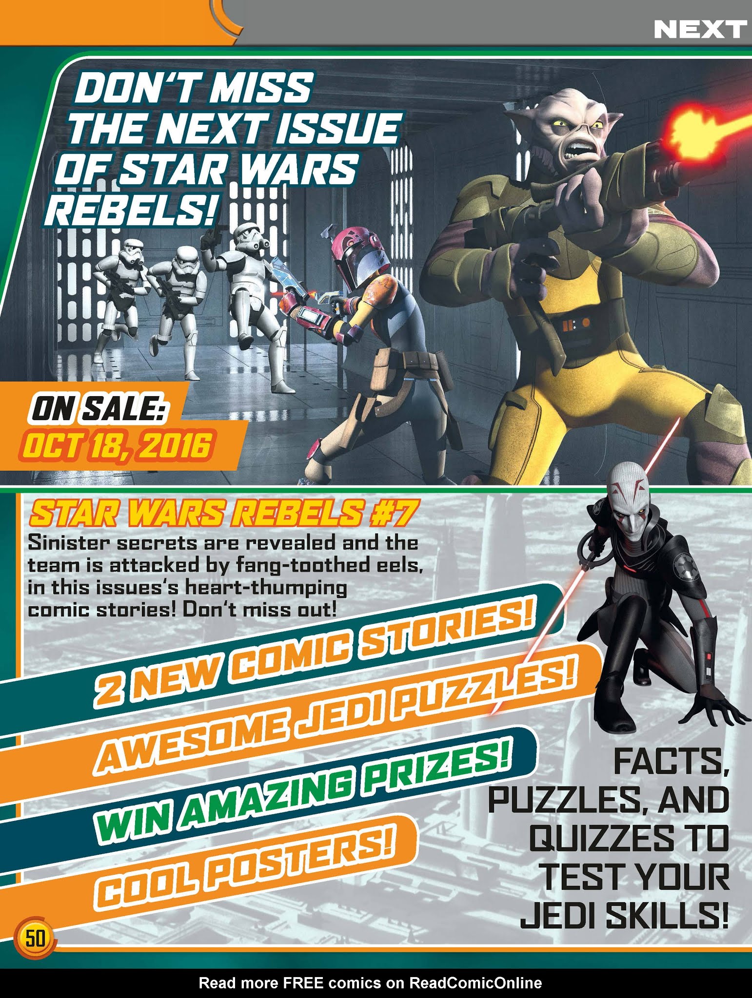 Read online Star Wars Jedi Master Magazine comic -  Issue #6 - 50