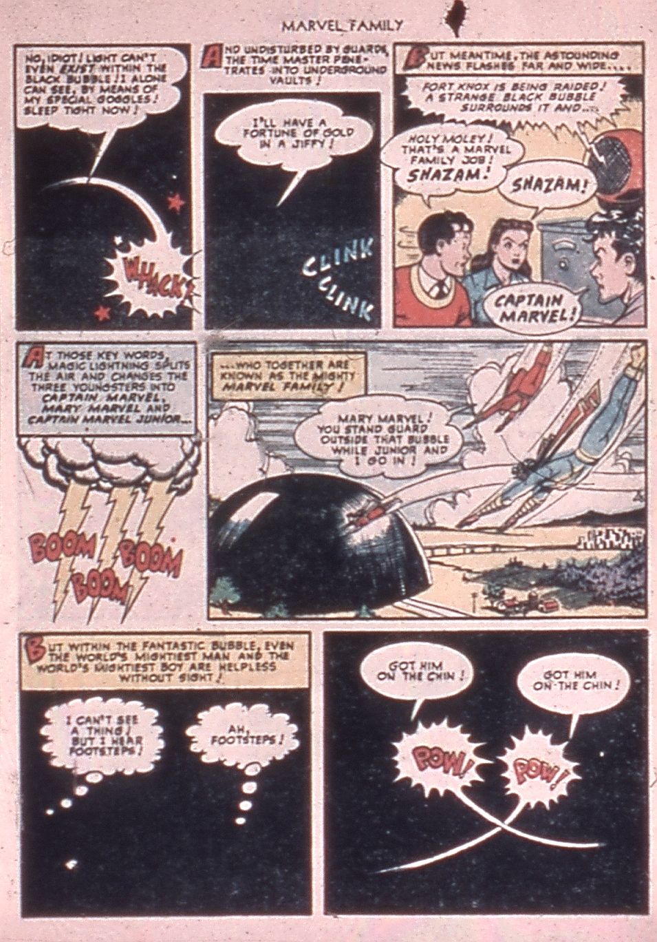 Read online The Marvel Family comic -  Issue #42 - 5