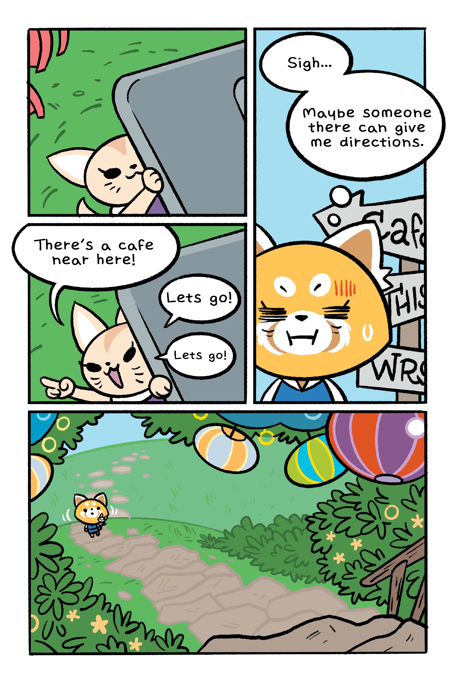 Read online Aggretsuko: Down the Rabbit Hole comic -  Issue # TPB - 46