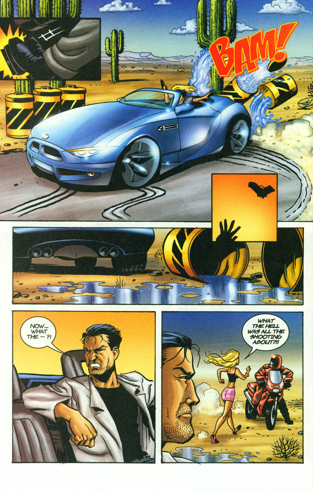 Read online BMWfilms.com's The Hire comic -  Issue #1 - 19
