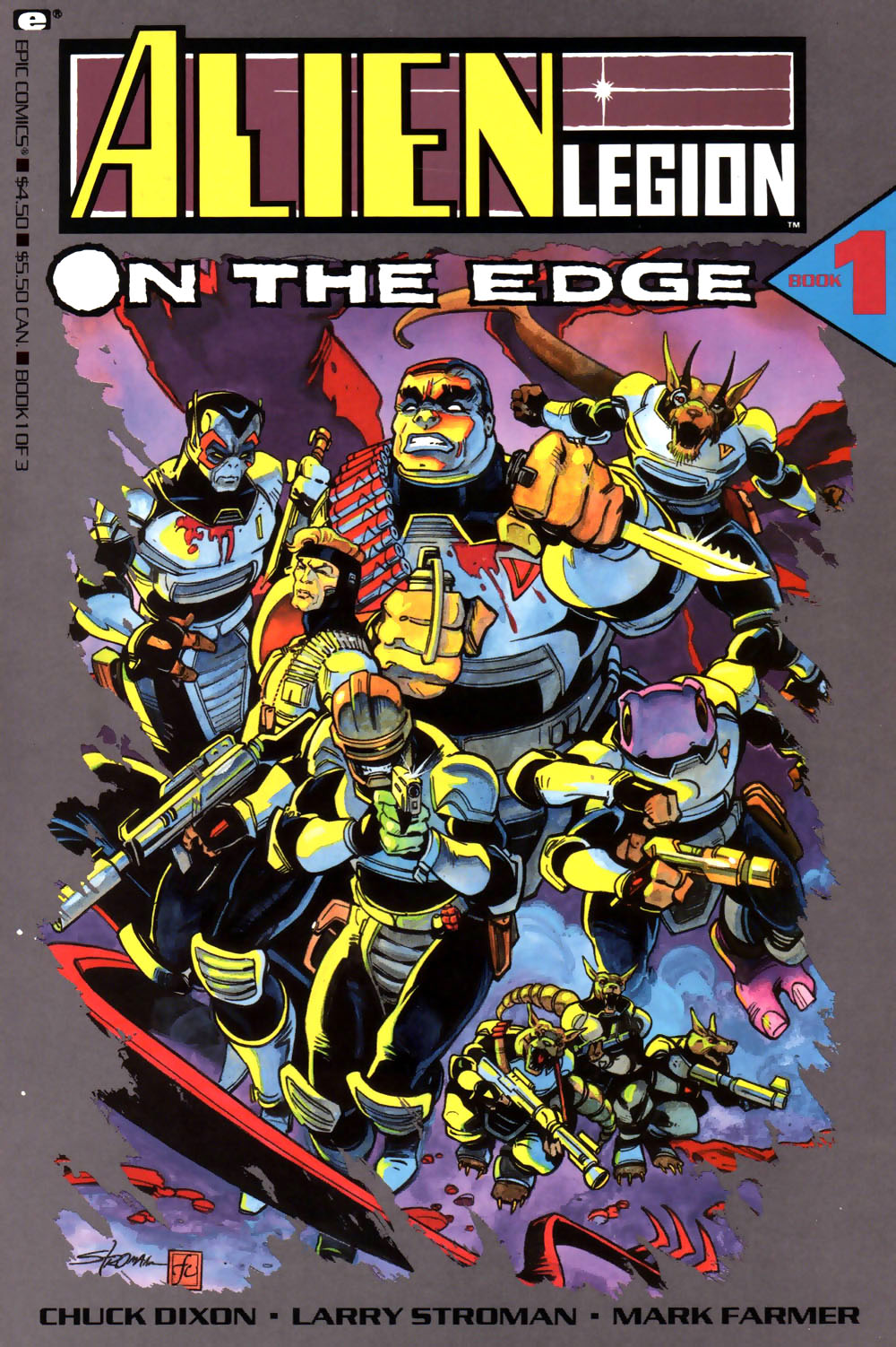 Read online Alien Legion: On the Edge comic -  Issue #1 - 2