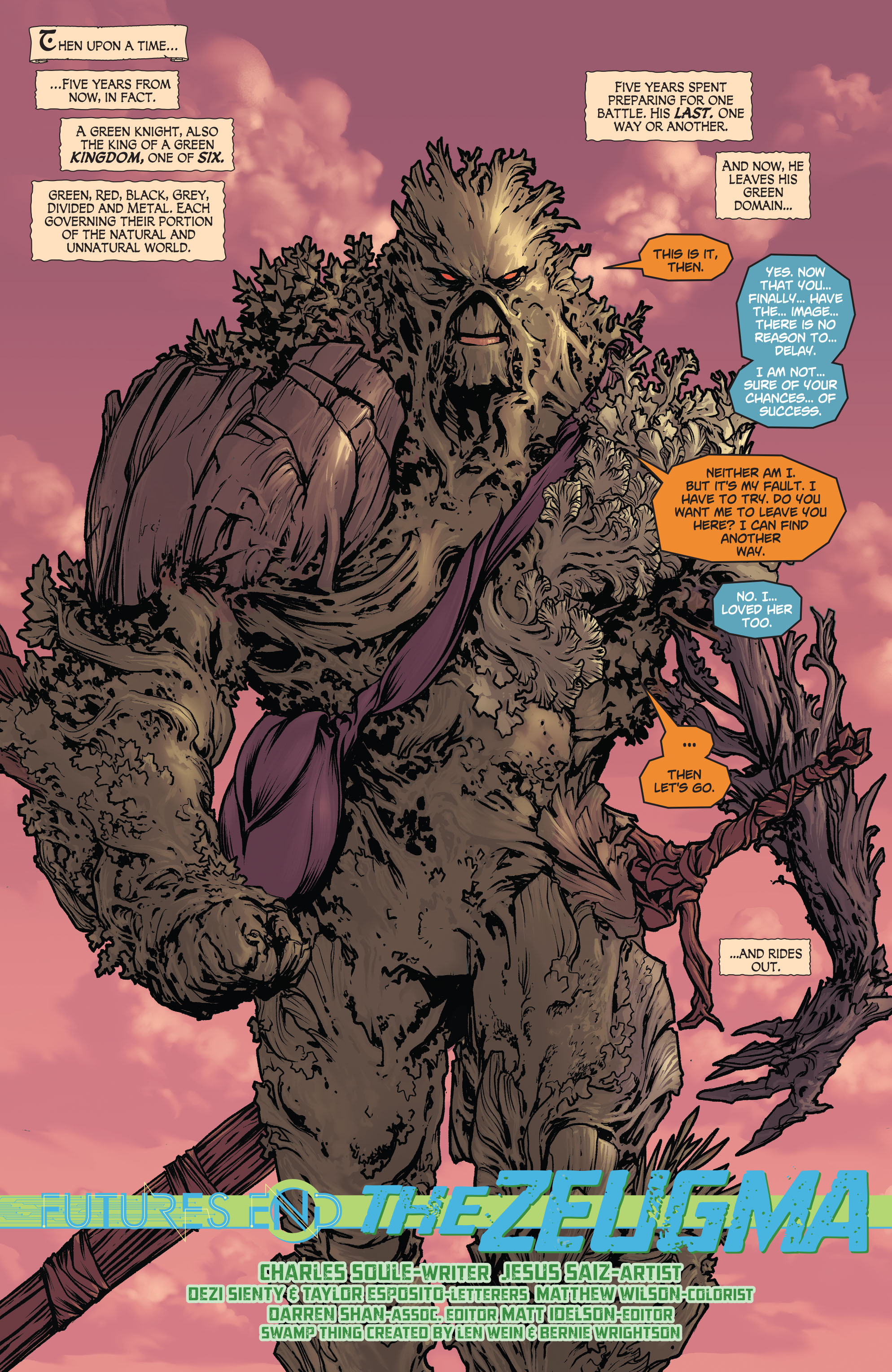 Read online Swamp Thing: Futures End comic -  Issue # Full - 2