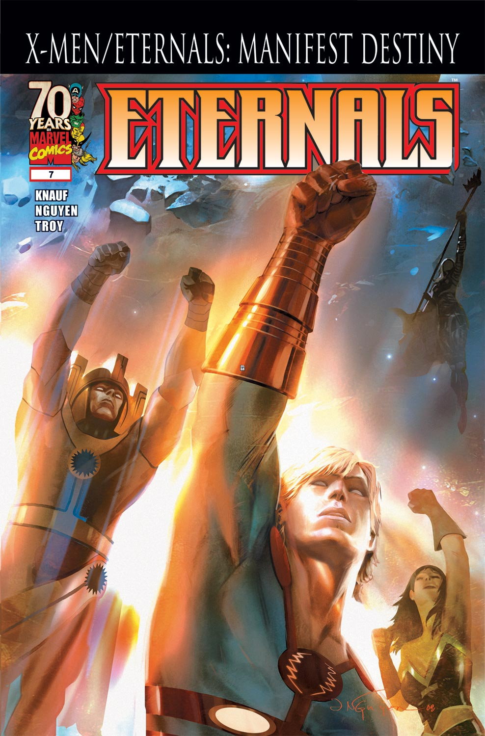 Read online Eternals (2008) comic -  Issue #7 - 1