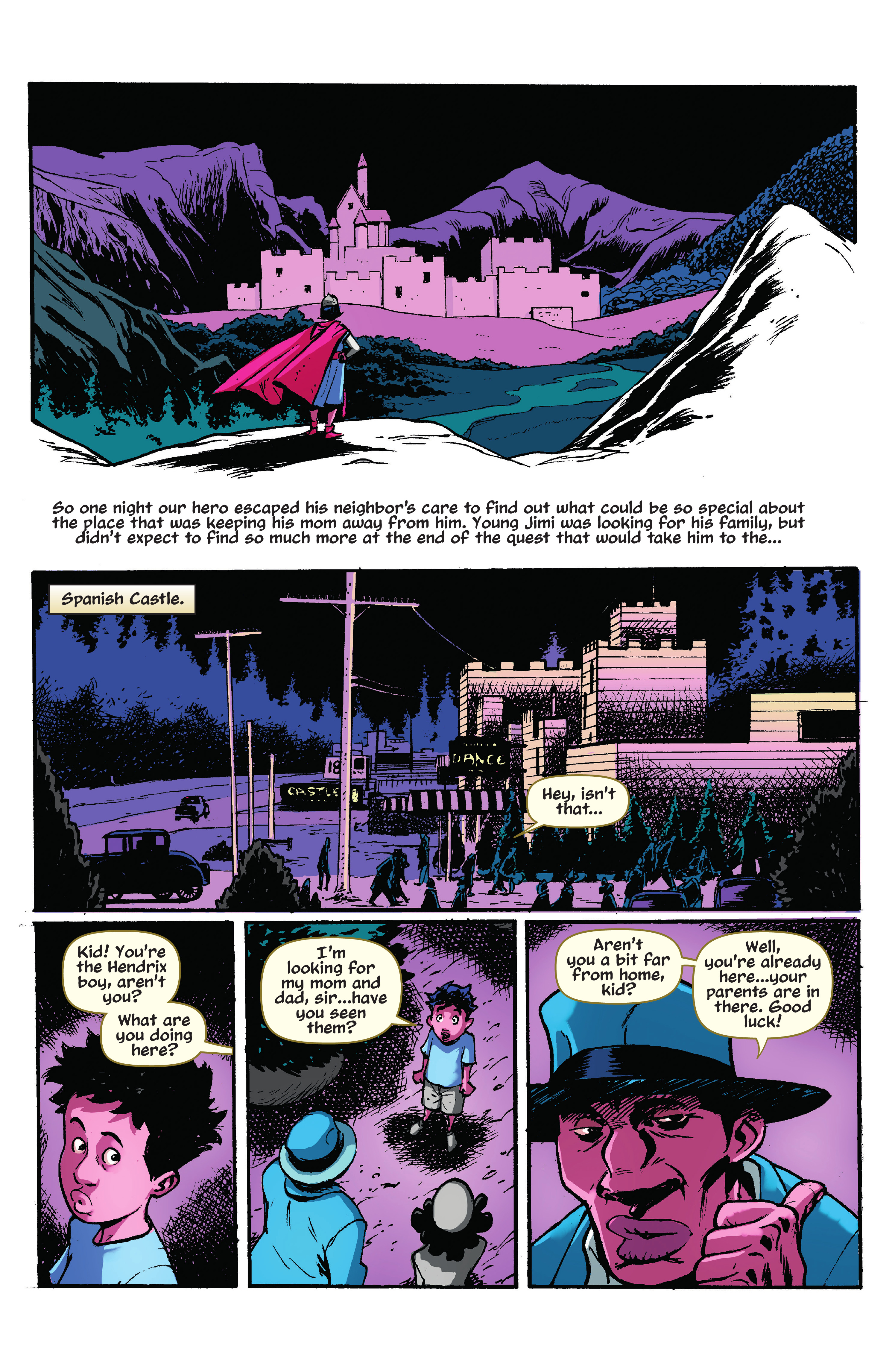 Read online Hendrix: Electric Requiem comic -  Issue # TPB - 22
