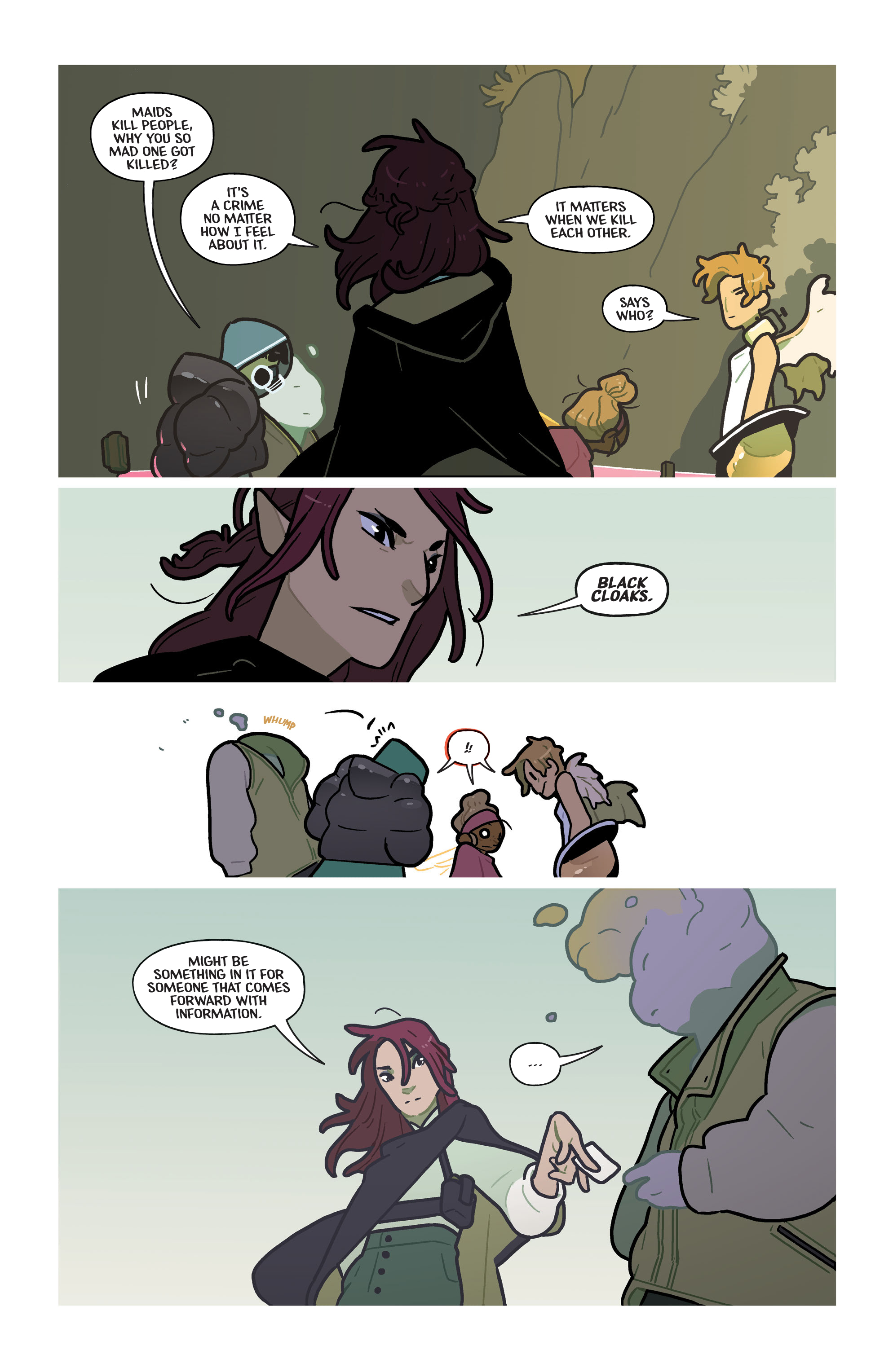 Read online Black Cloak comic -  Issue #1 - 29