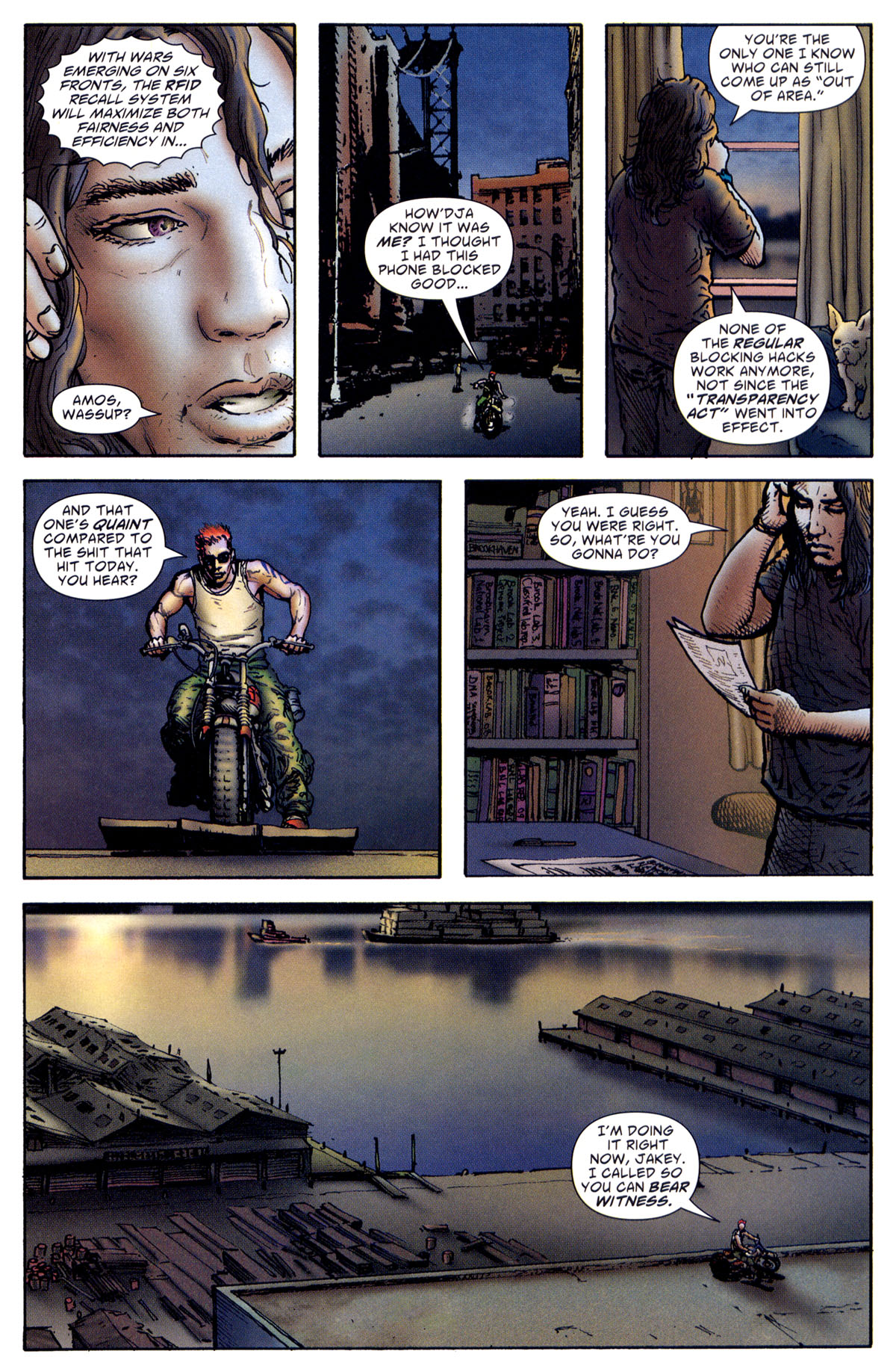 Read online Testament comic -  Issue #1 - 9