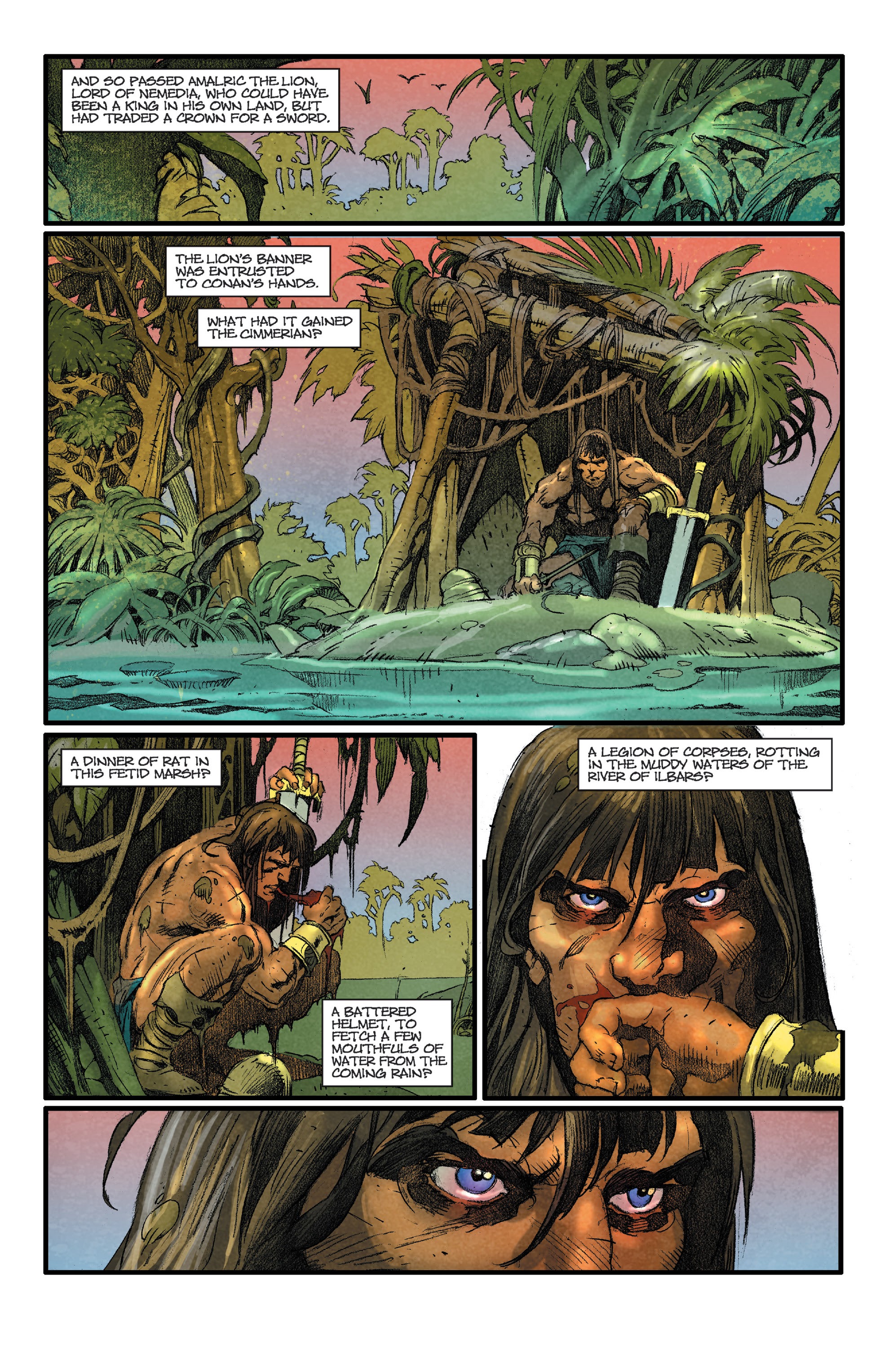 Read online Conan Chronicles Epic Collection comic -  Issue # TPB The Battle of Shamla Pass (Part 3) - 42