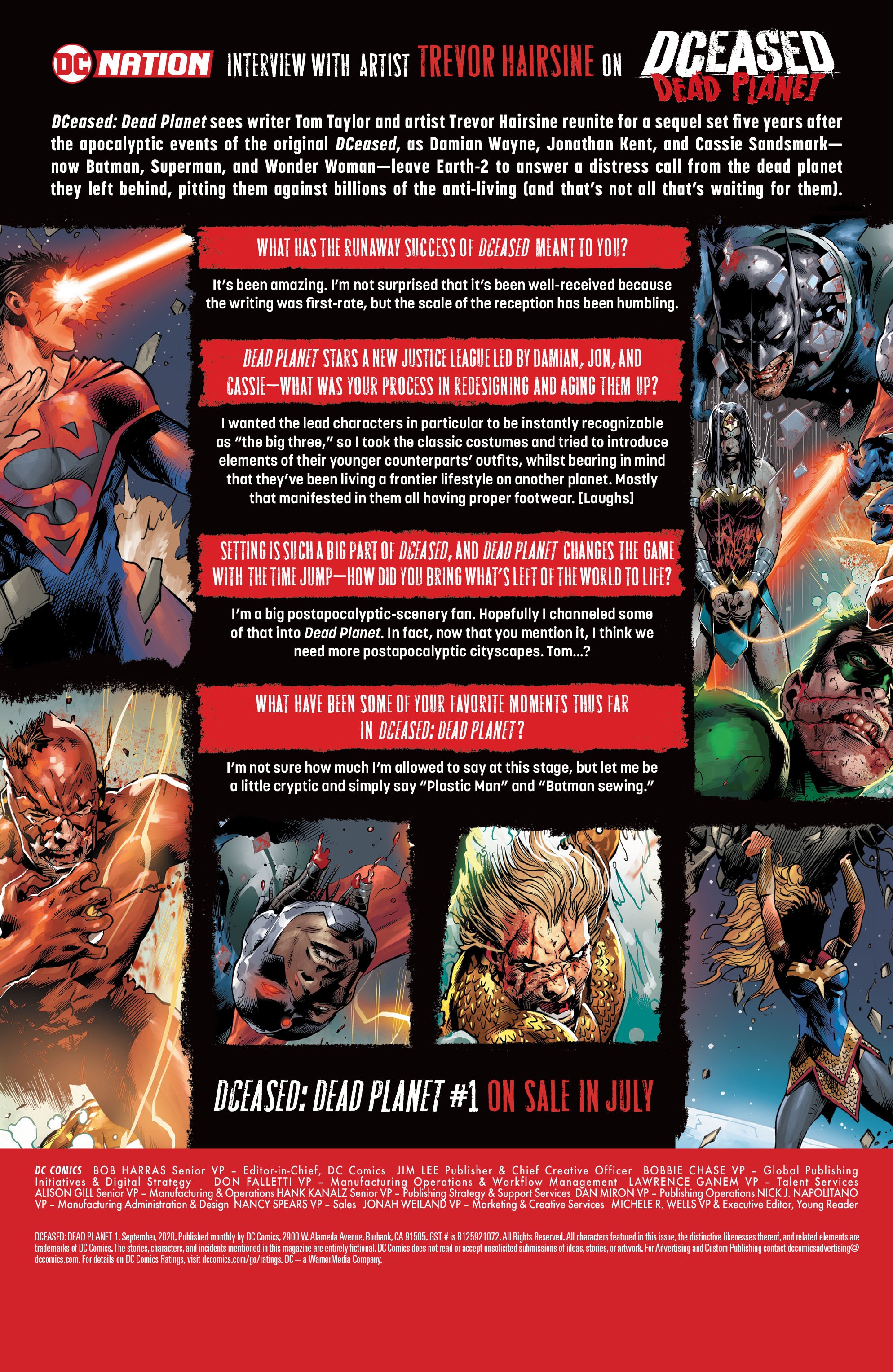 Read online DCeased: Dead Planet comic -  Issue #1 - 29