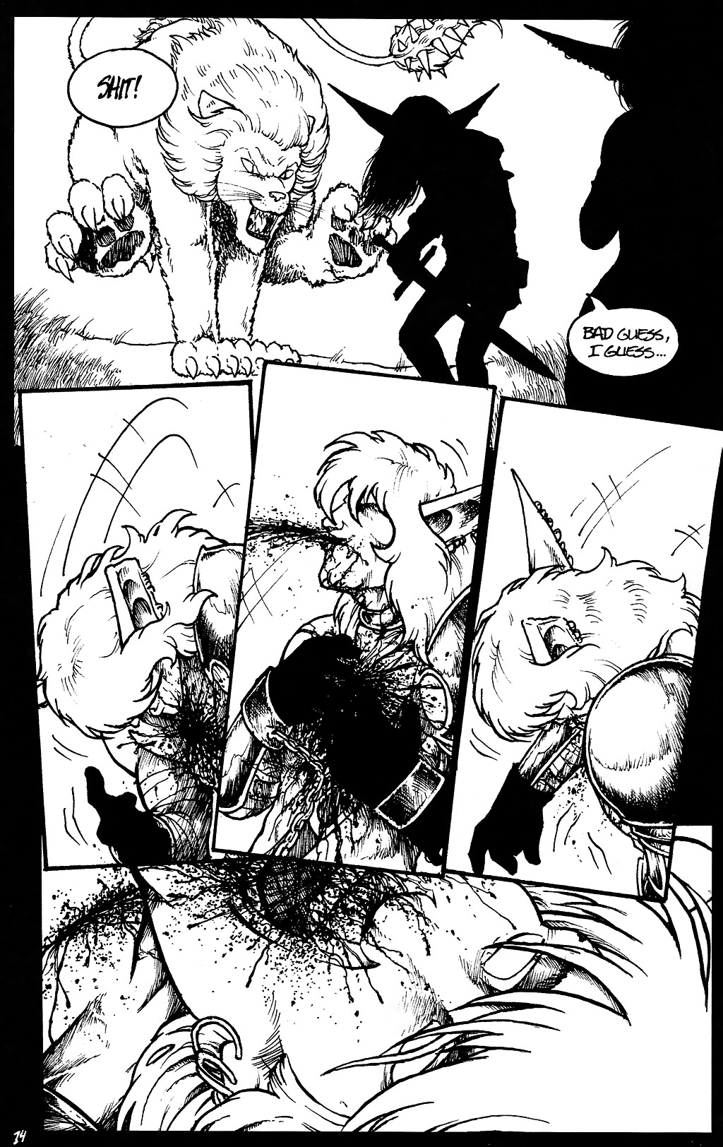 Read online Poison Elves (1995) comic -  Issue #73 - 16