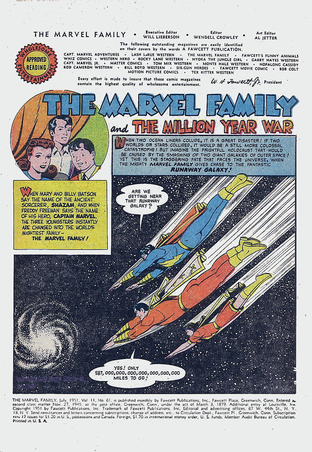 Read online The Marvel Family comic -  Issue #61 - 3