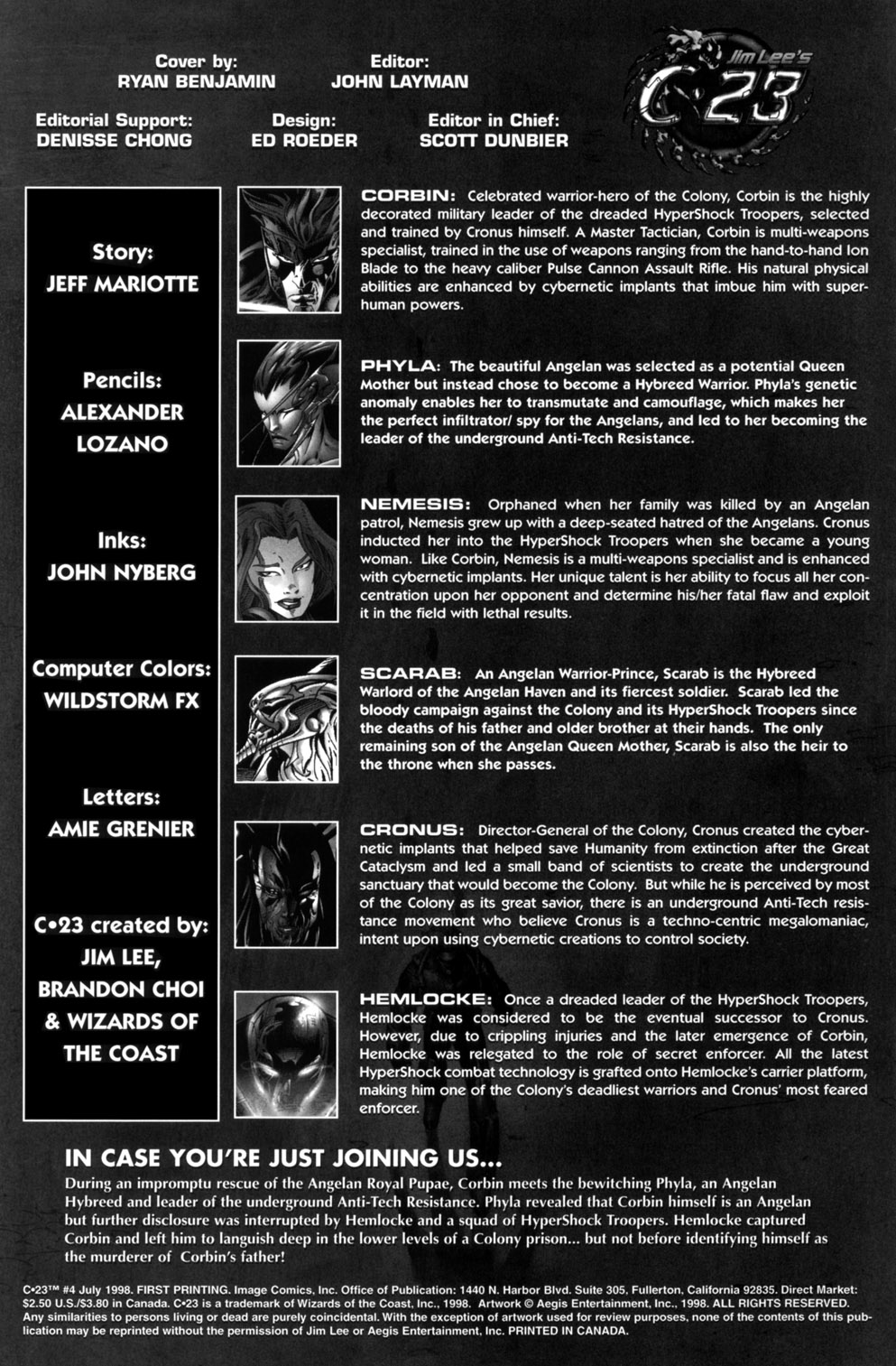 Read online C-23 comic -  Issue #4 - 2