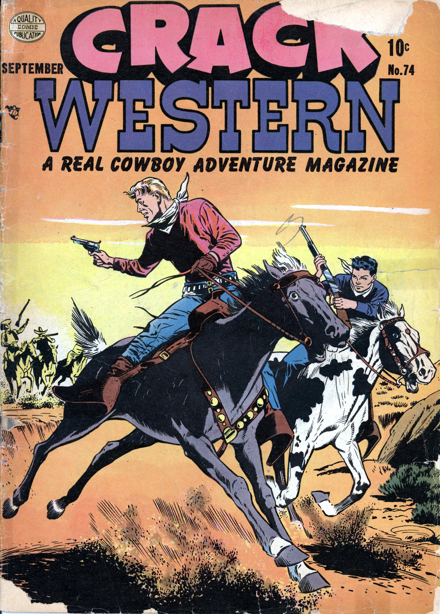 Read online Crack Western comic -  Issue #74 - 1