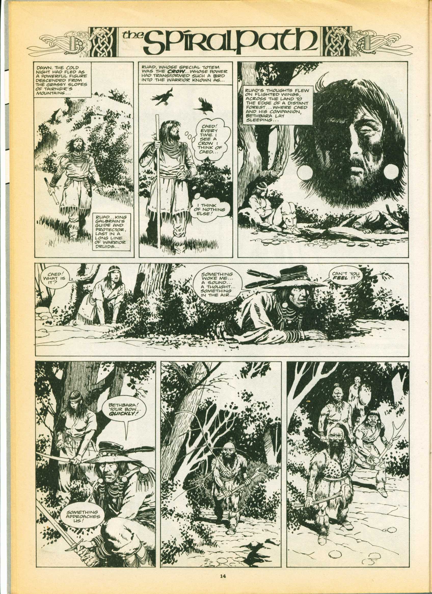 Read online Warrior comic -  Issue #6 - 14