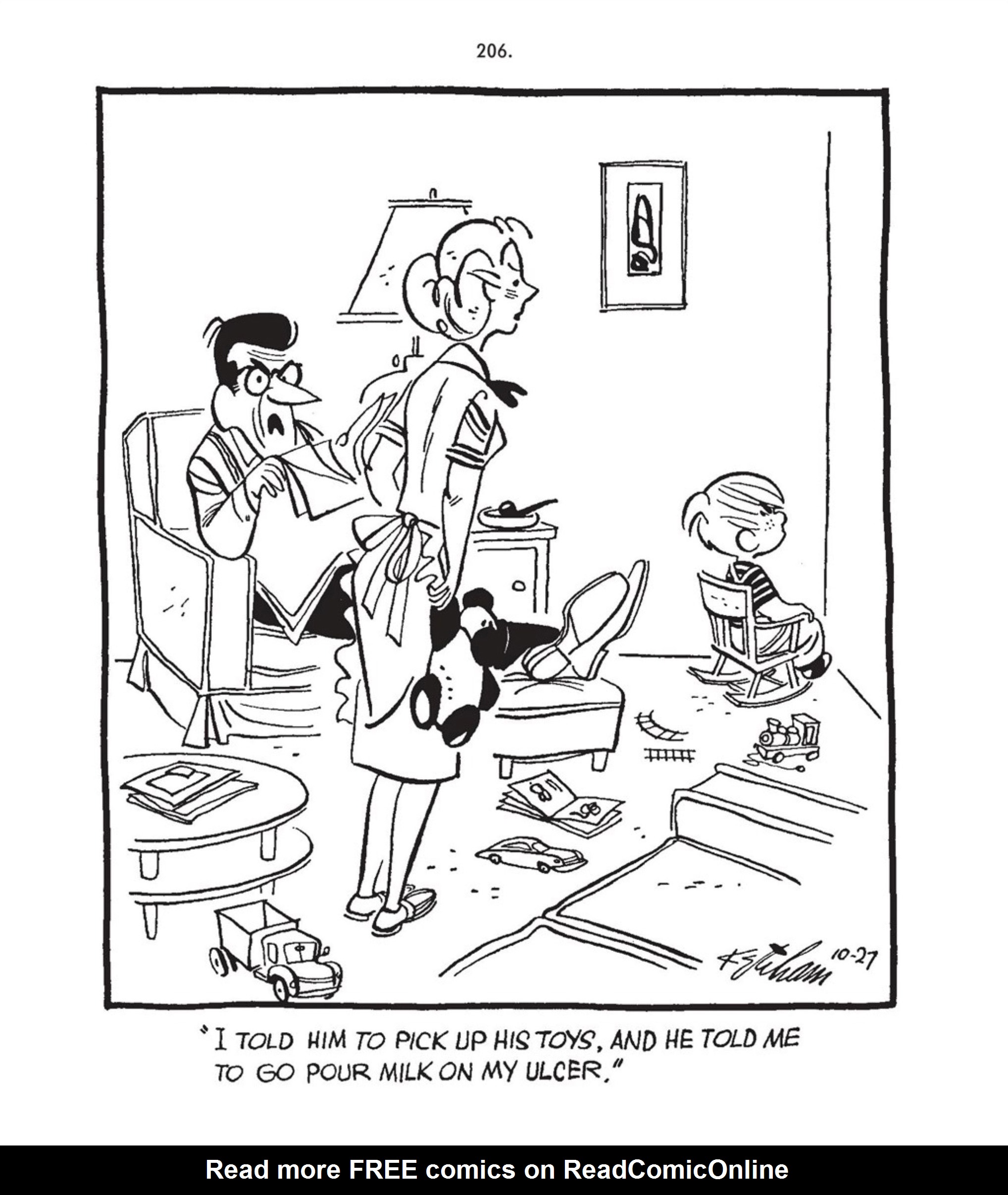 Read online Hank Ketcham's Complete Dennis the Menace comic -  Issue # TPB 1 (Part 3) - 32