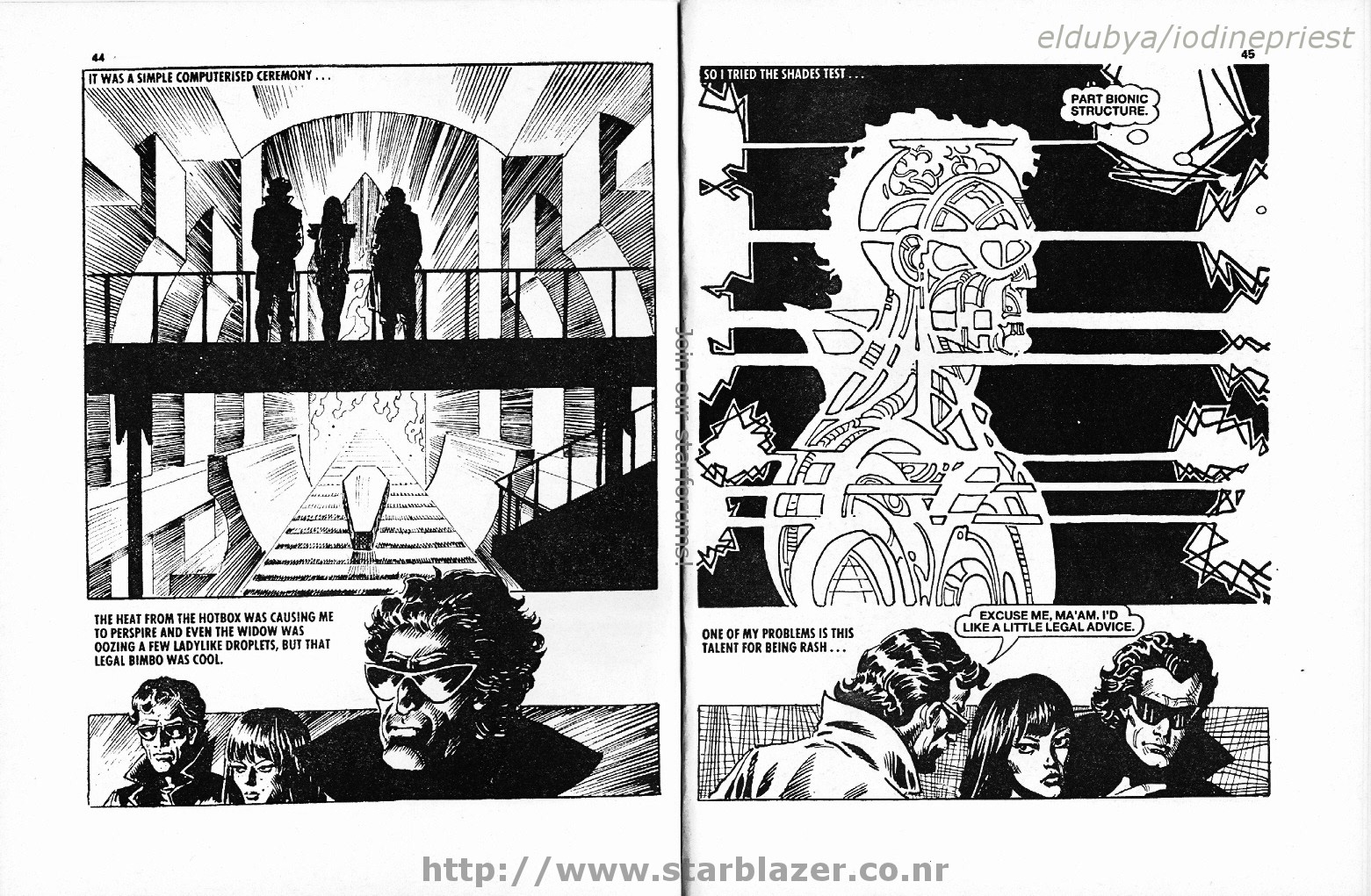 Read online Starblazer comic -  Issue #219 - 24