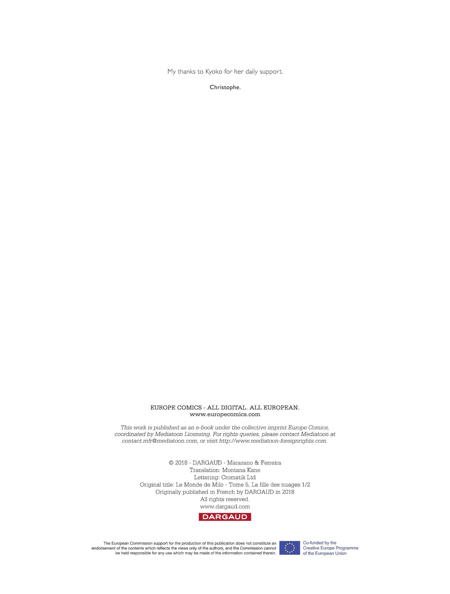 Read online Milo's World comic -  Issue #5 - 58