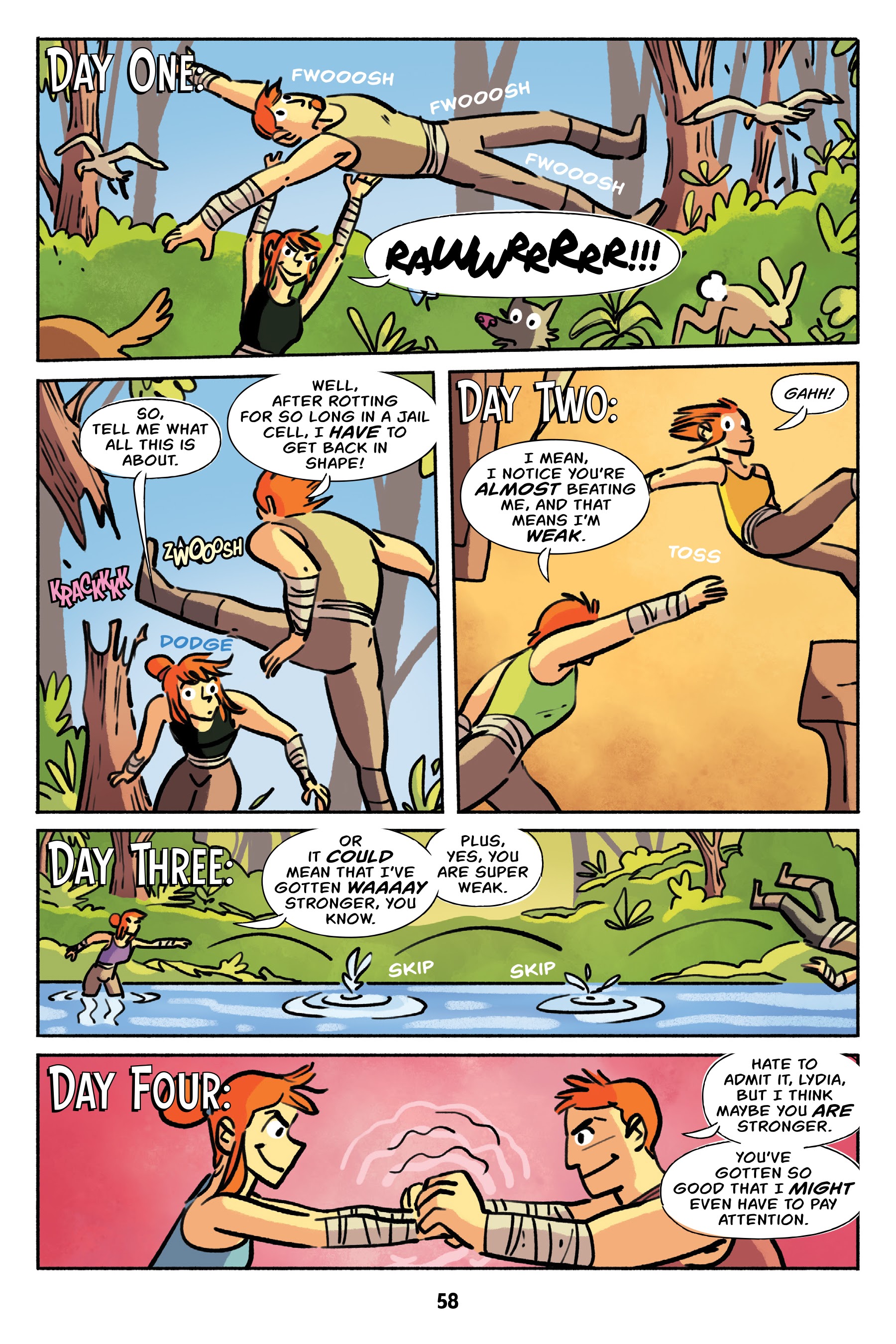 Read online Wrassle Castle comic -  Issue #3 - 59