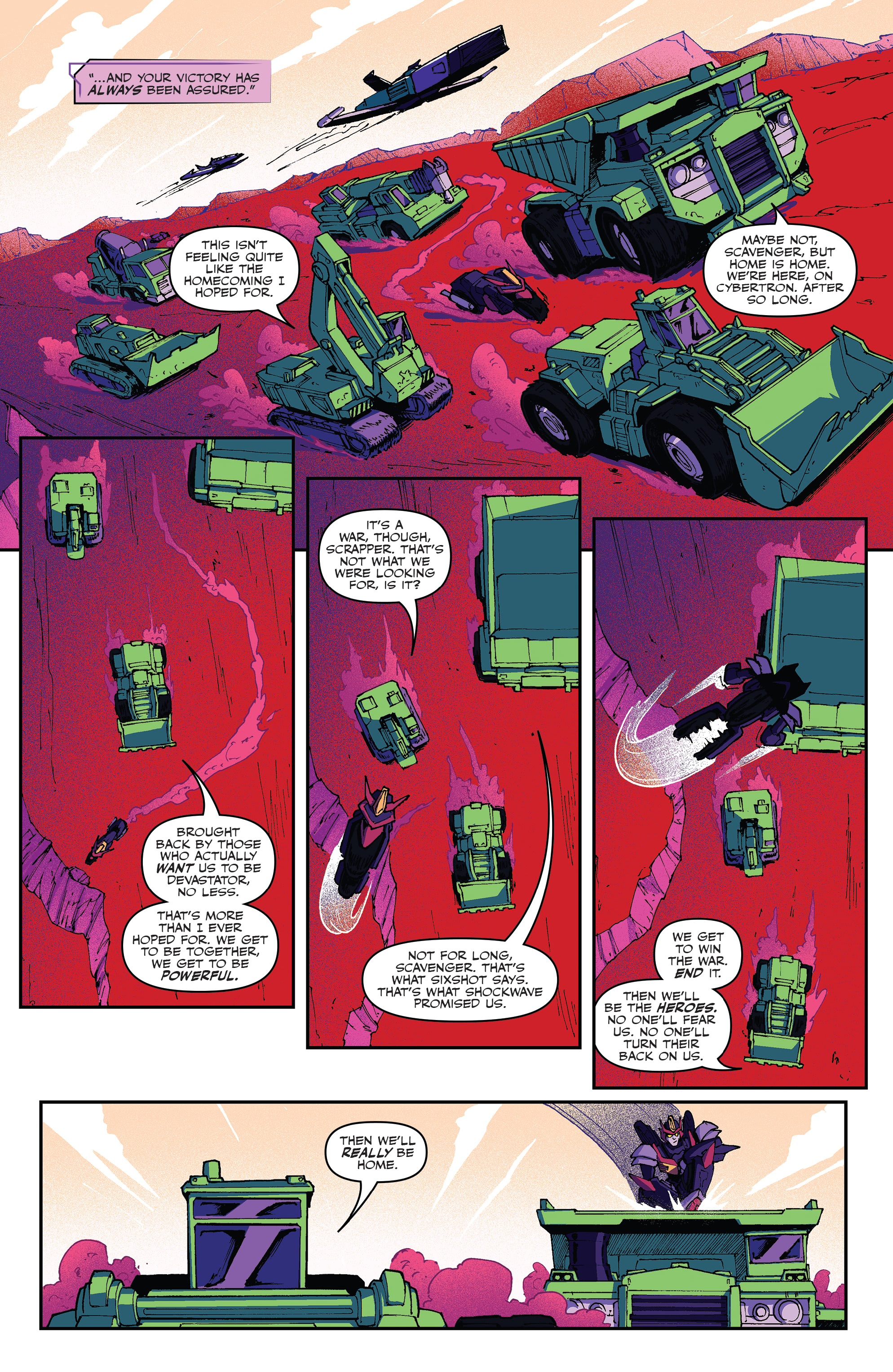 Read online Transformers: Fate of Cybertron comic -  Issue # Full - 13