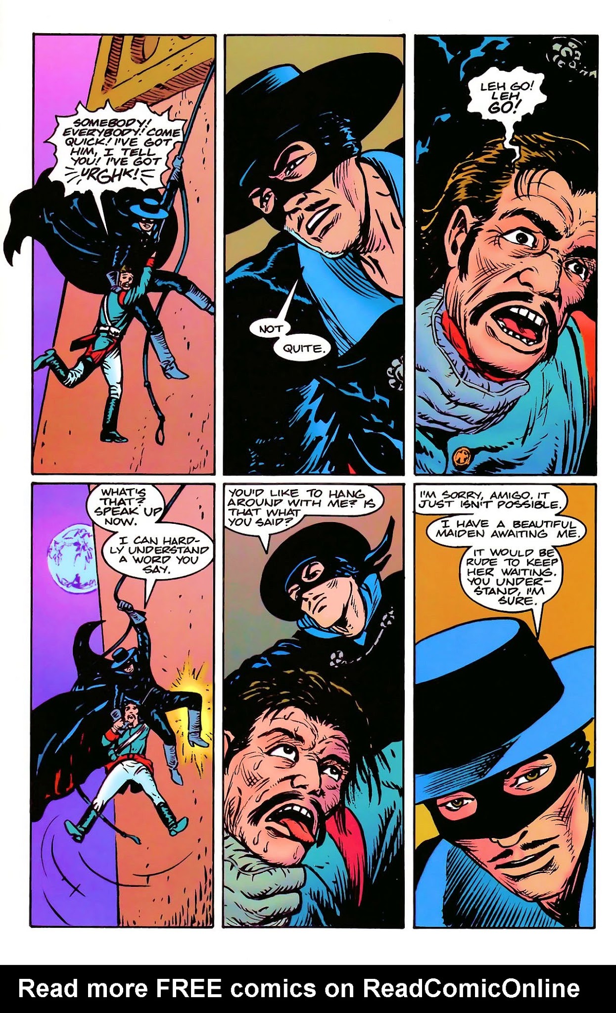 Read online Zorro (1993) comic -  Issue #10 - 19
