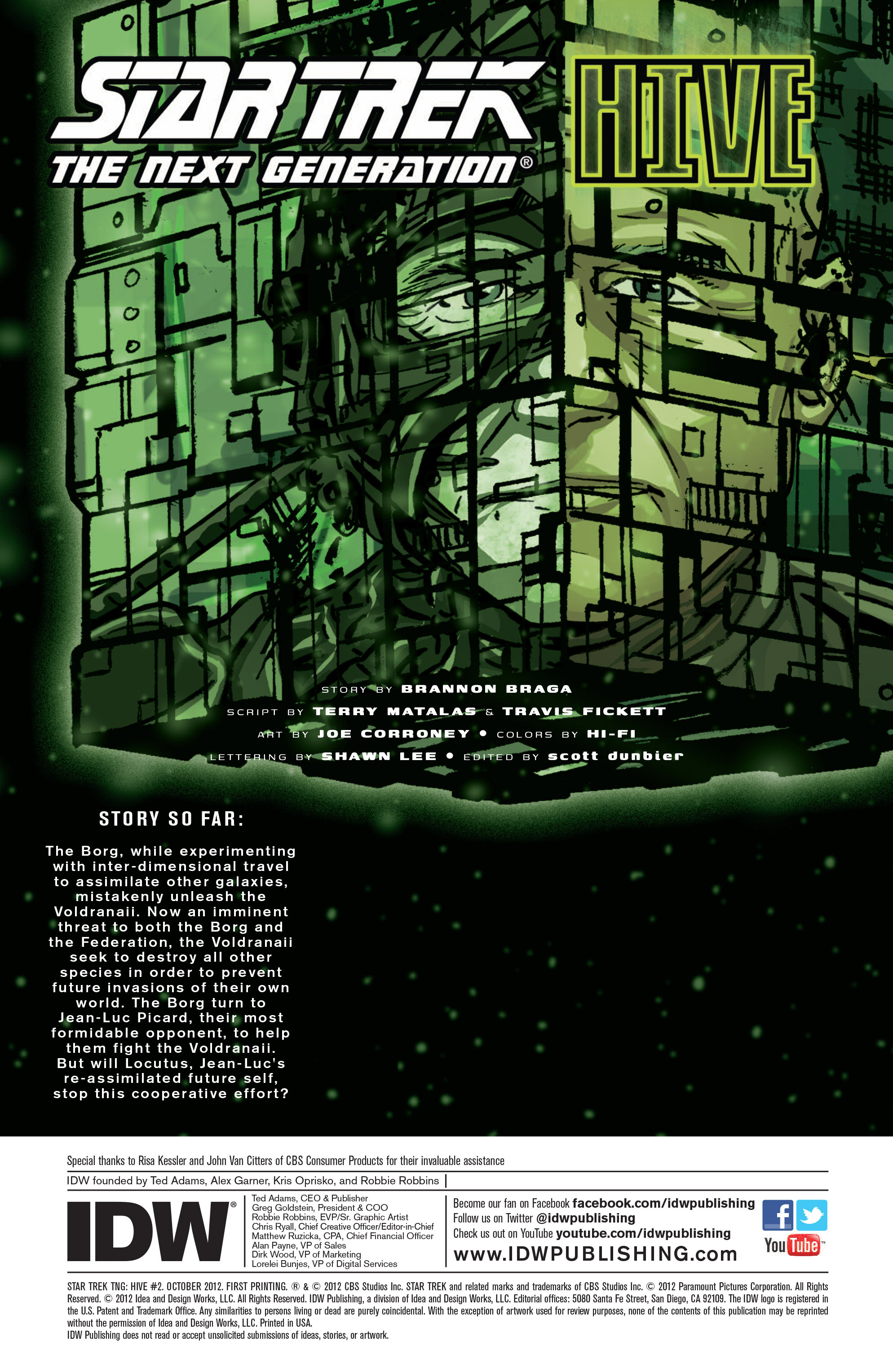 Read online Star Trek: The Next Generation - Hive comic -  Issue #2 - 3