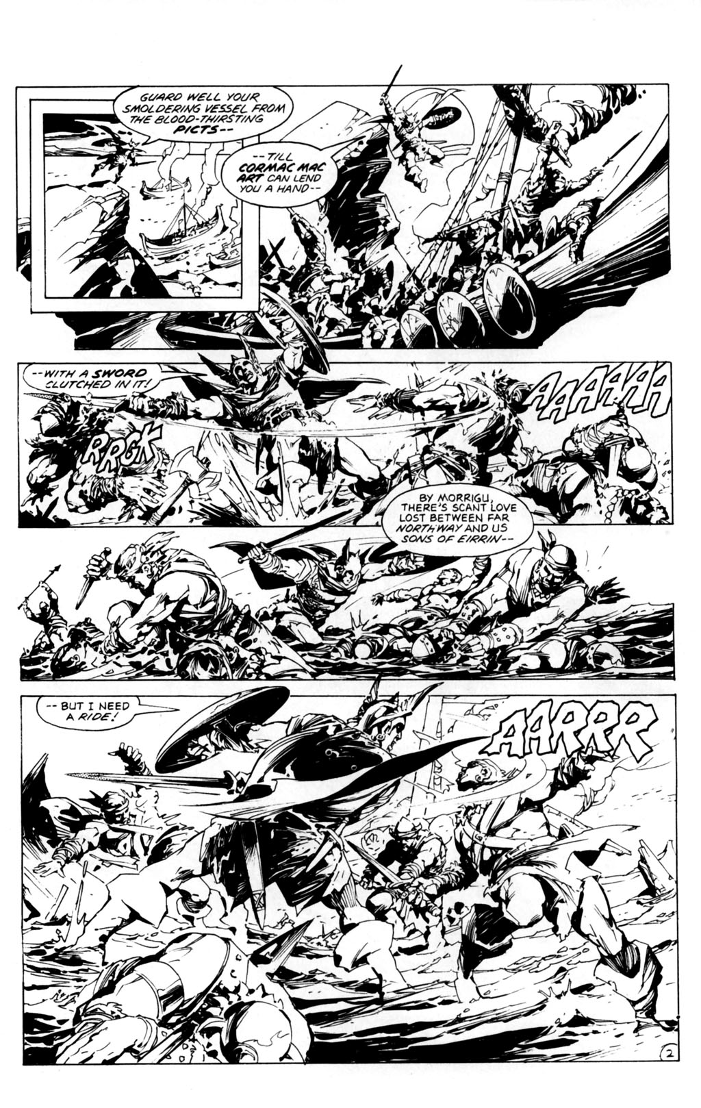 Read online Cormac Mac Art comic -  Issue #3 - 4