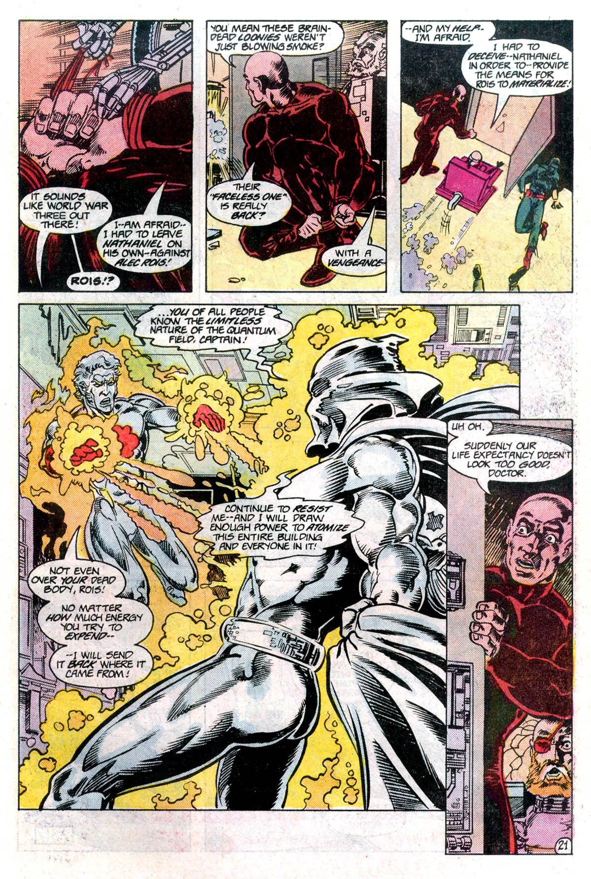 Read online Captain Atom (1987) comic -  Issue #23 - 22