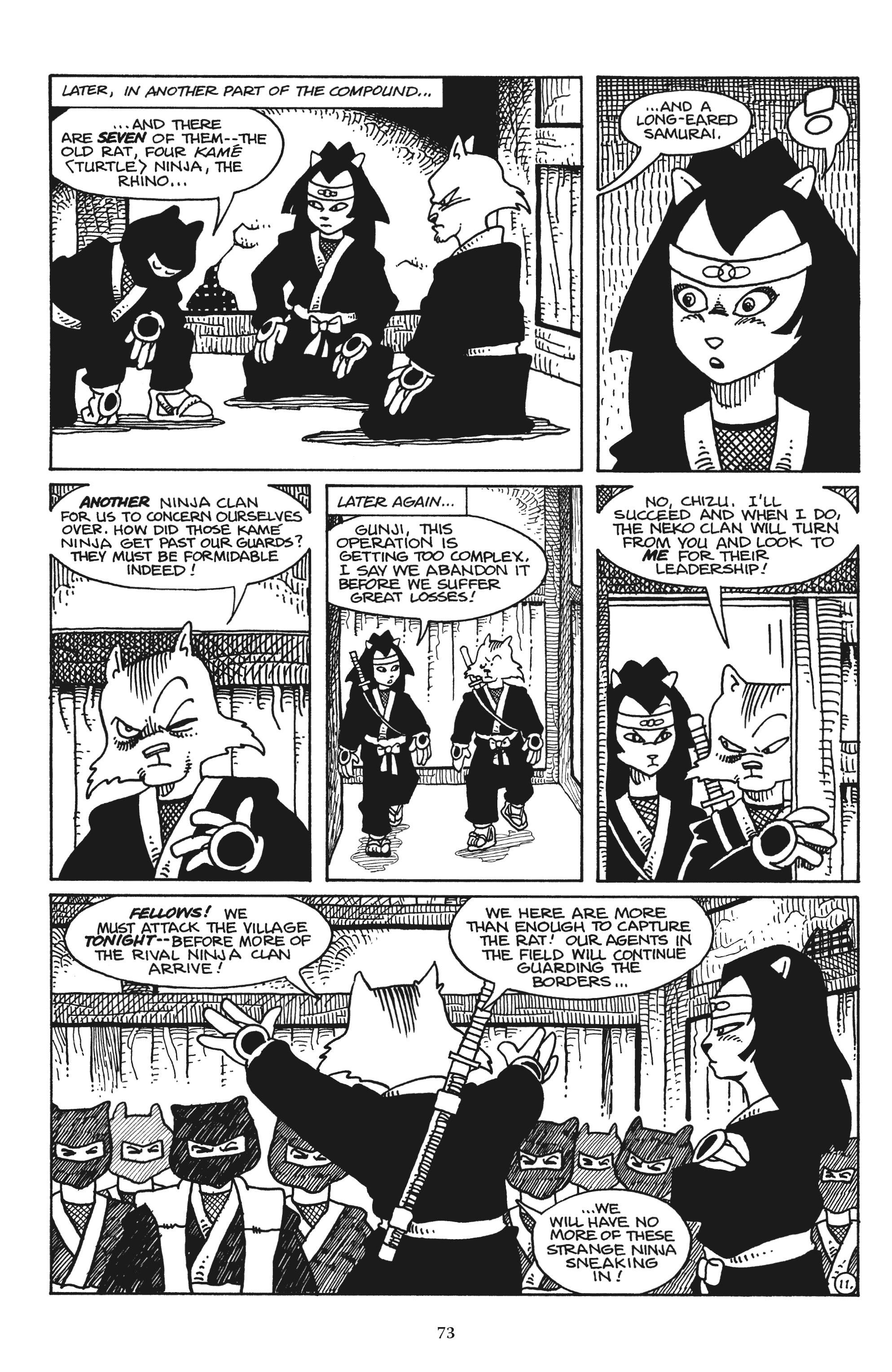 Read online Usagi Yojimbo/Teenage Mutant Ninja Turtles: The Complete Collection comic -  Issue # TPB (Part 1) - 67