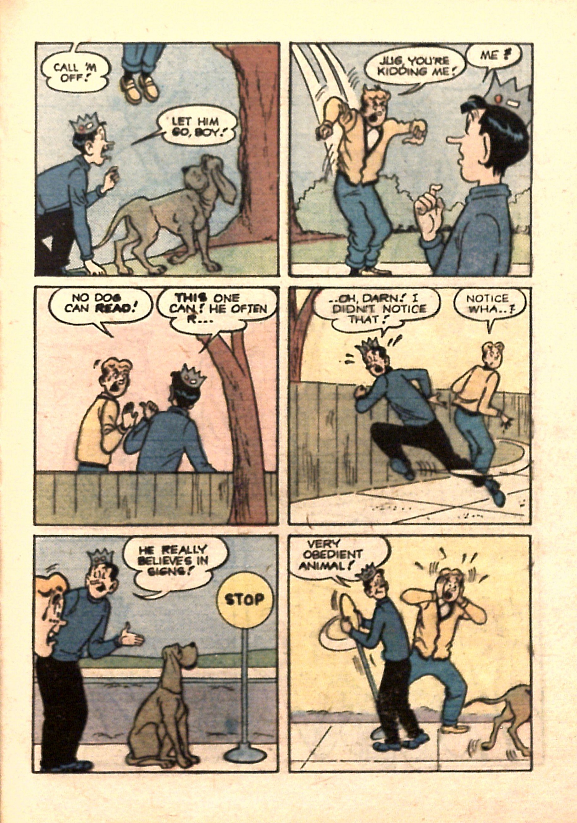 Read online Archie...Archie Andrews, Where Are You? Digest Magazine comic -  Issue #5 - 133