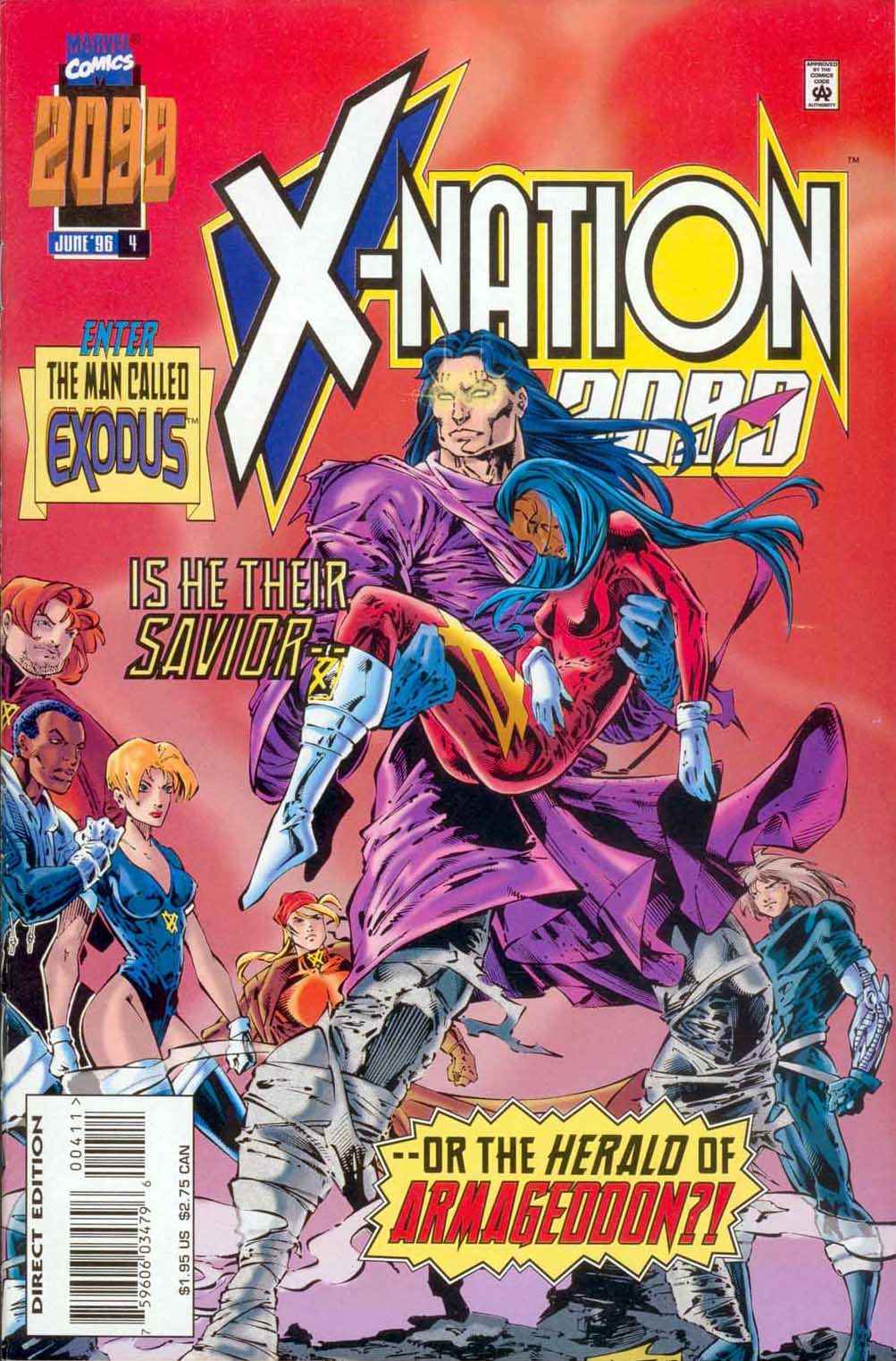 Read online X-Nation 2099 comic -  Issue #4 - 1