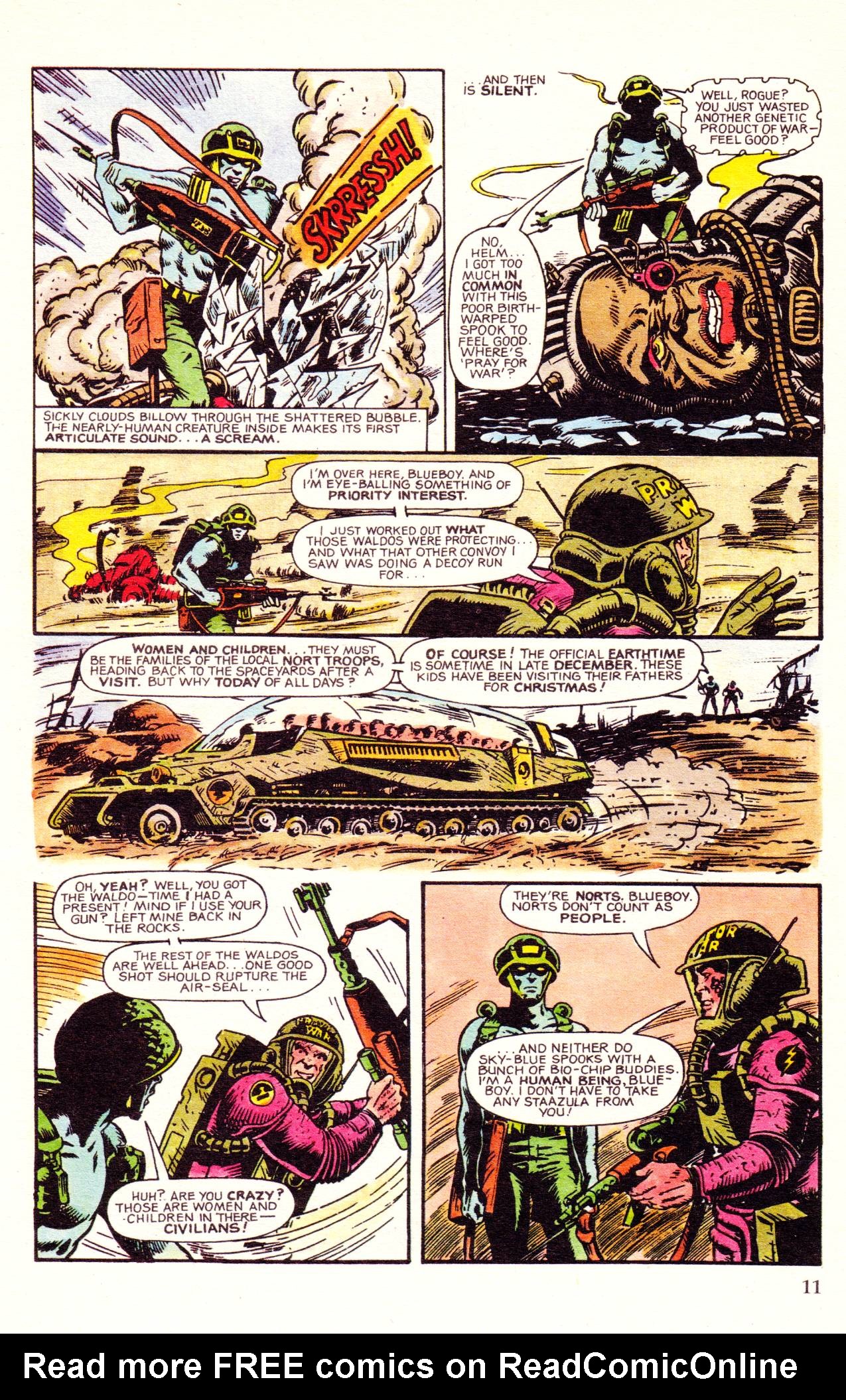 Read online Rogue Trooper (1986) comic -  Issue #7 - 11