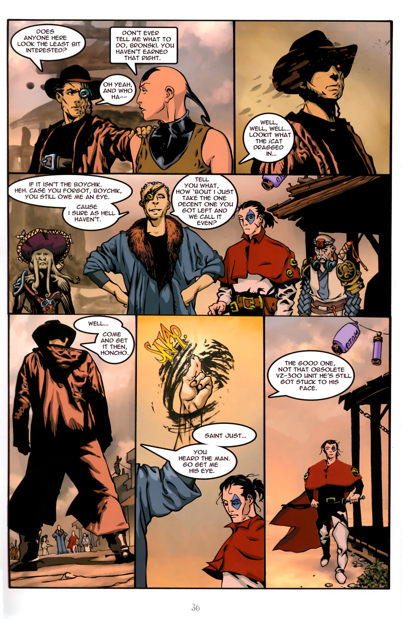 Read online Robotika: For A Few Rubles More comic -  Issue #1 & 2 - 36