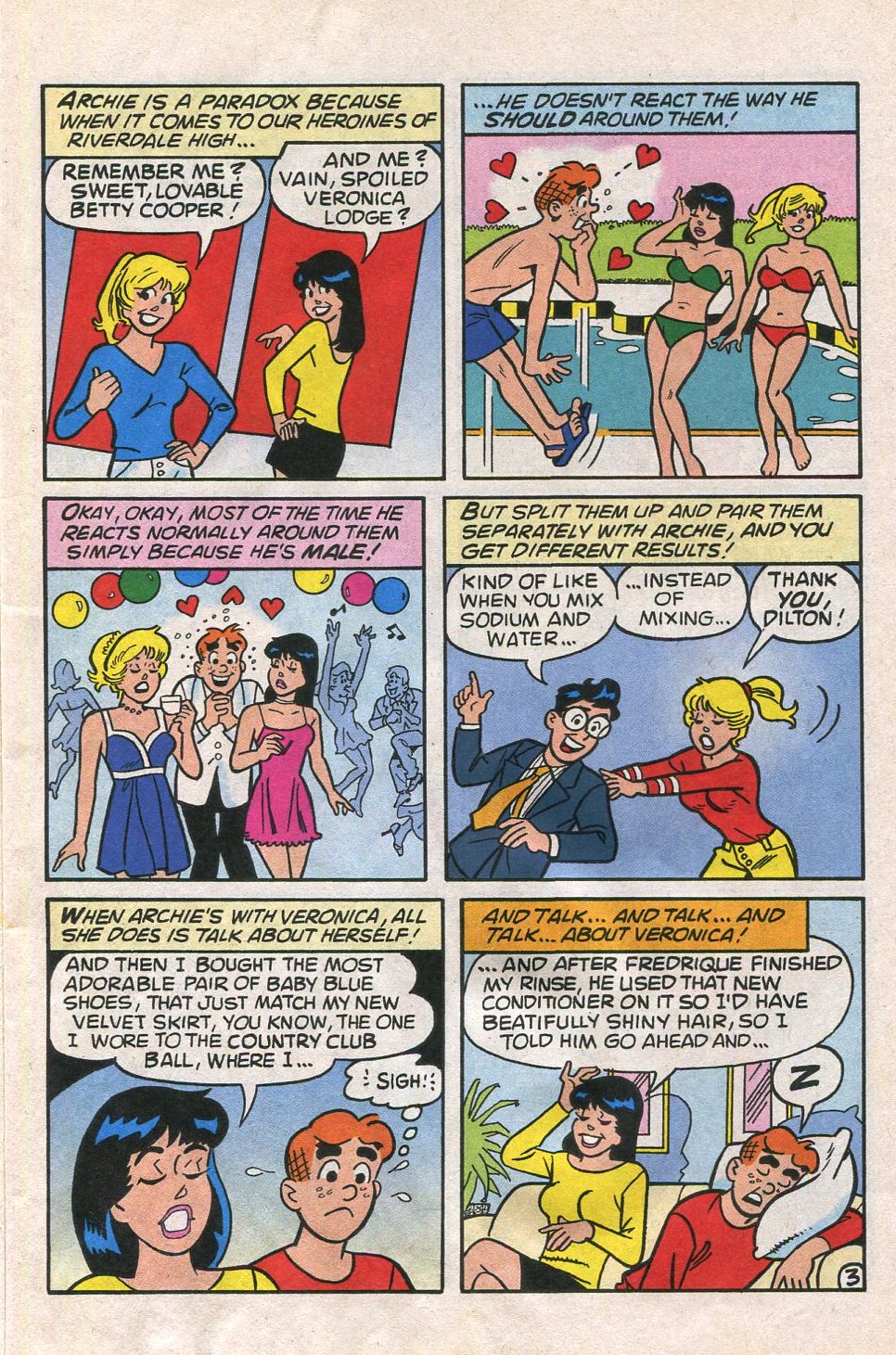 Read online Betty and Veronica (1987) comic -  Issue #144 - 5