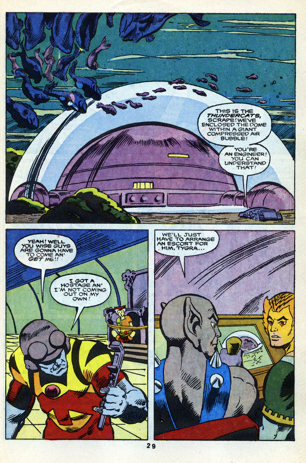 Read online ThunderCats (1985) comic -  Issue #23 - 31