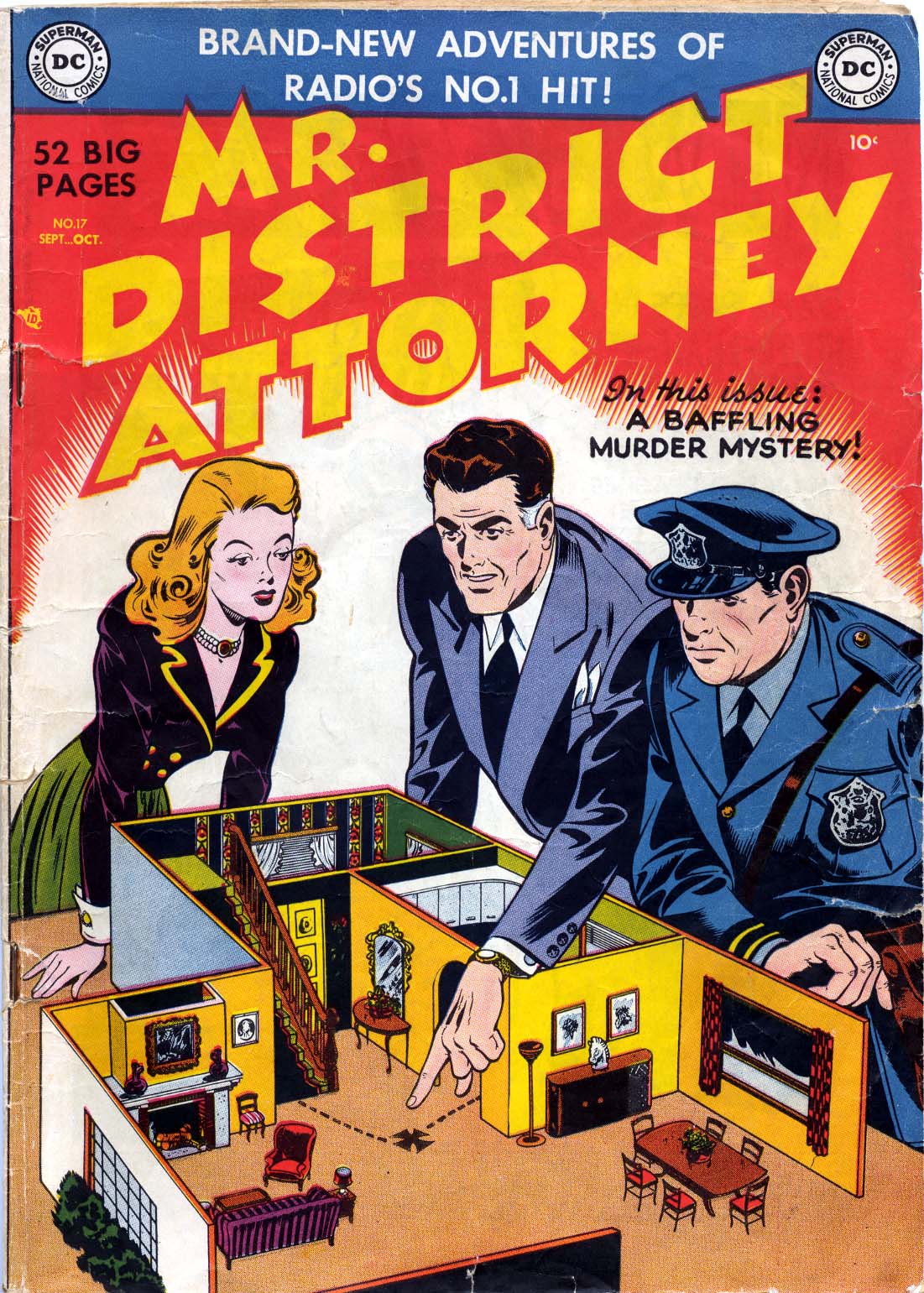 Read online Mr. District Attorney comic -  Issue #17 - 1