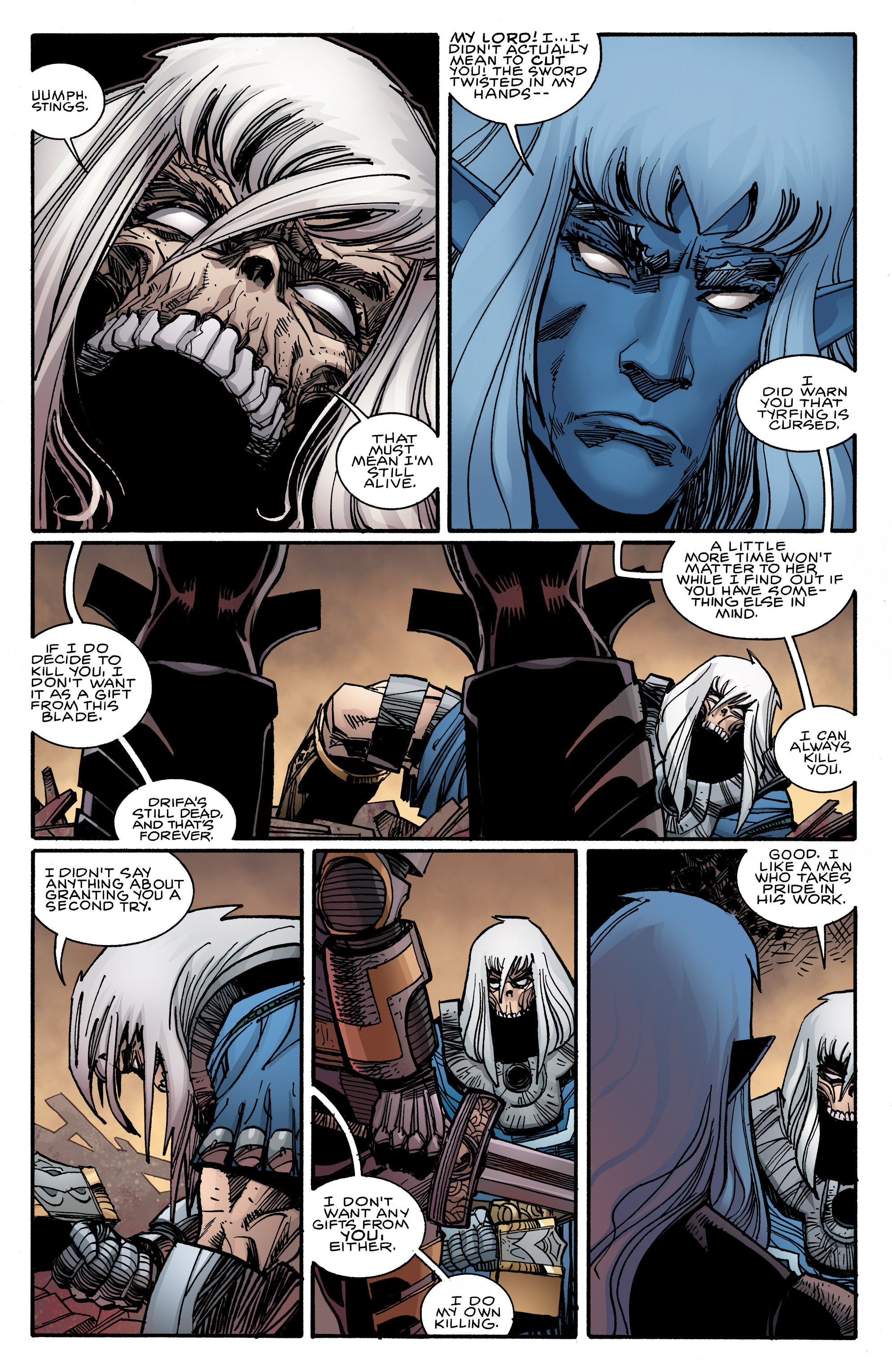 Read online Ragnarok comic -  Issue #9 - 4
