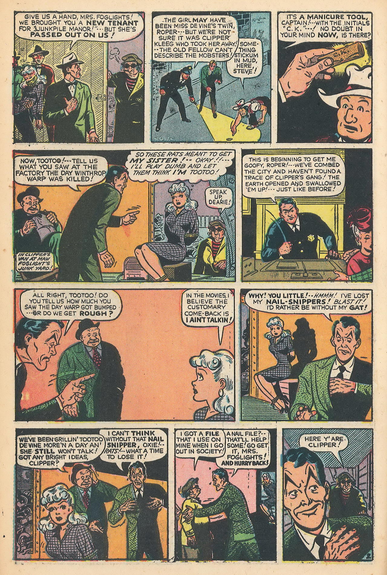 Read online Famous Funnies comic -  Issue #186 - 10