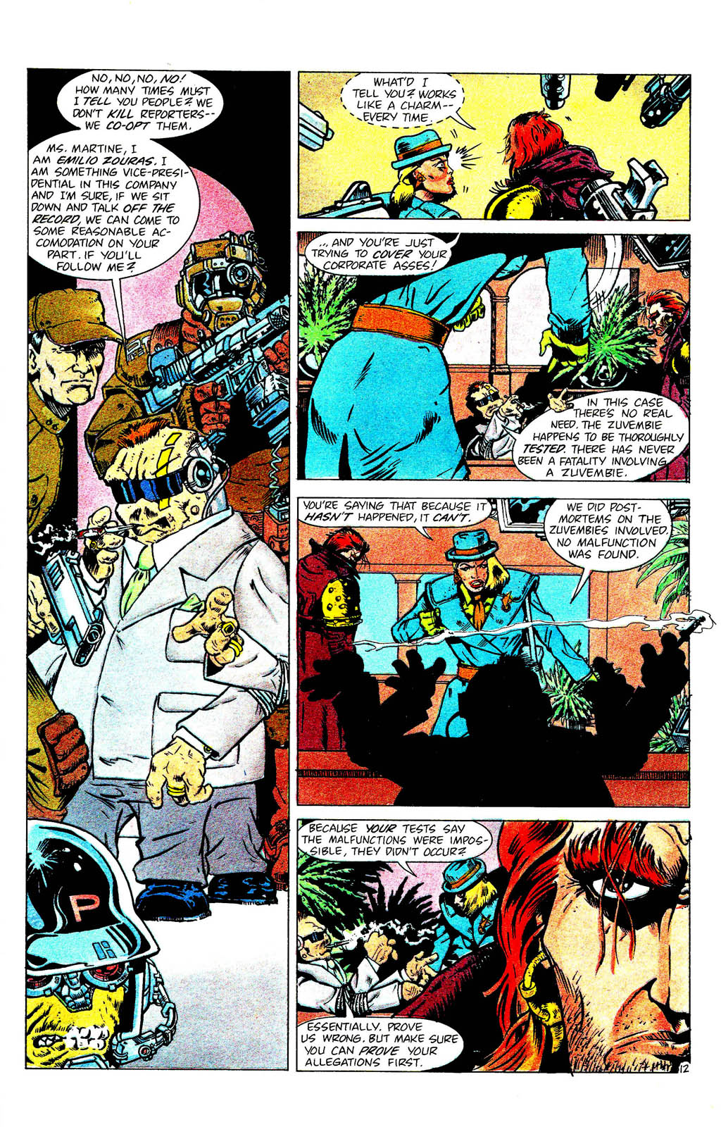 Read online Grimjack comic -  Issue #55 - 16