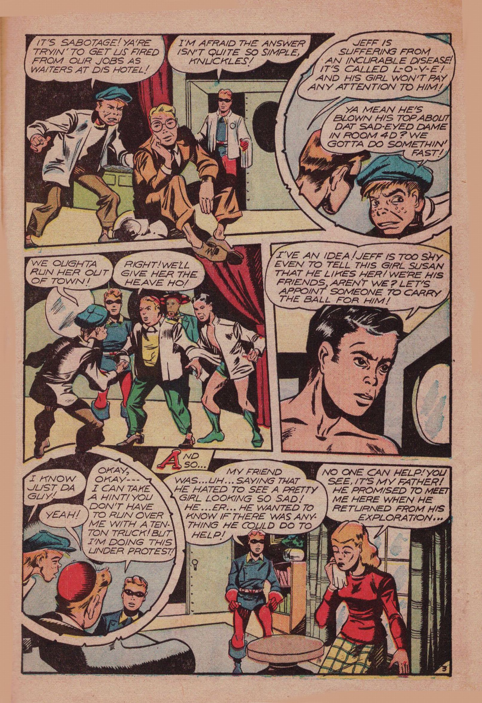 Read online Young Allies Comics comic -  Issue #20 - 39