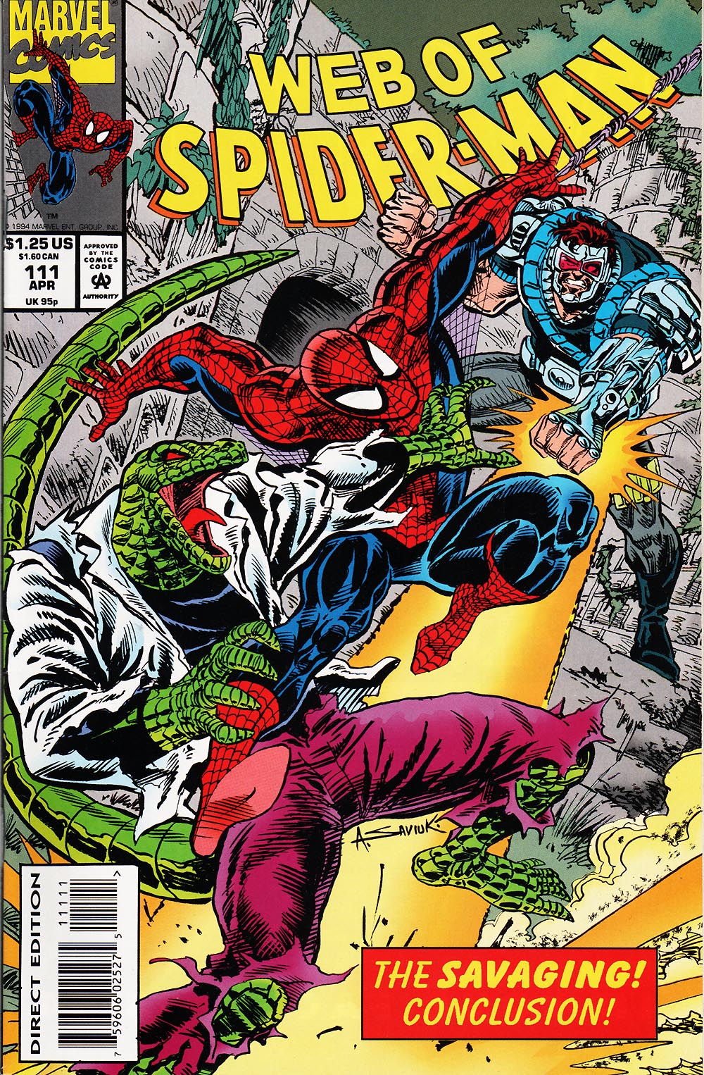 Read online Web of Spider-Man (1985) comic -  Issue #111 - 1