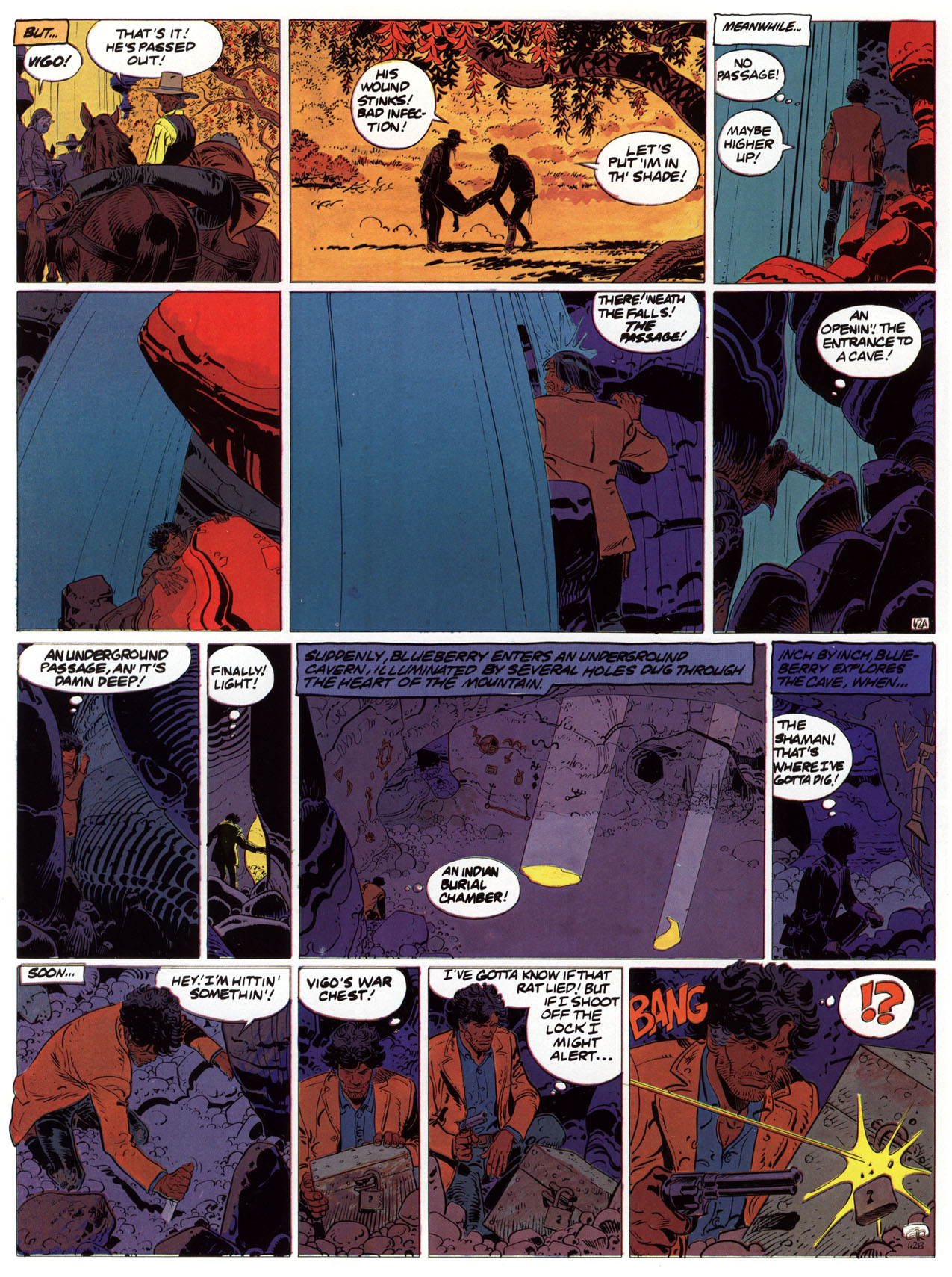Read online Epic Graphic Novel: Blueberry comic -  Issue #5 - 48