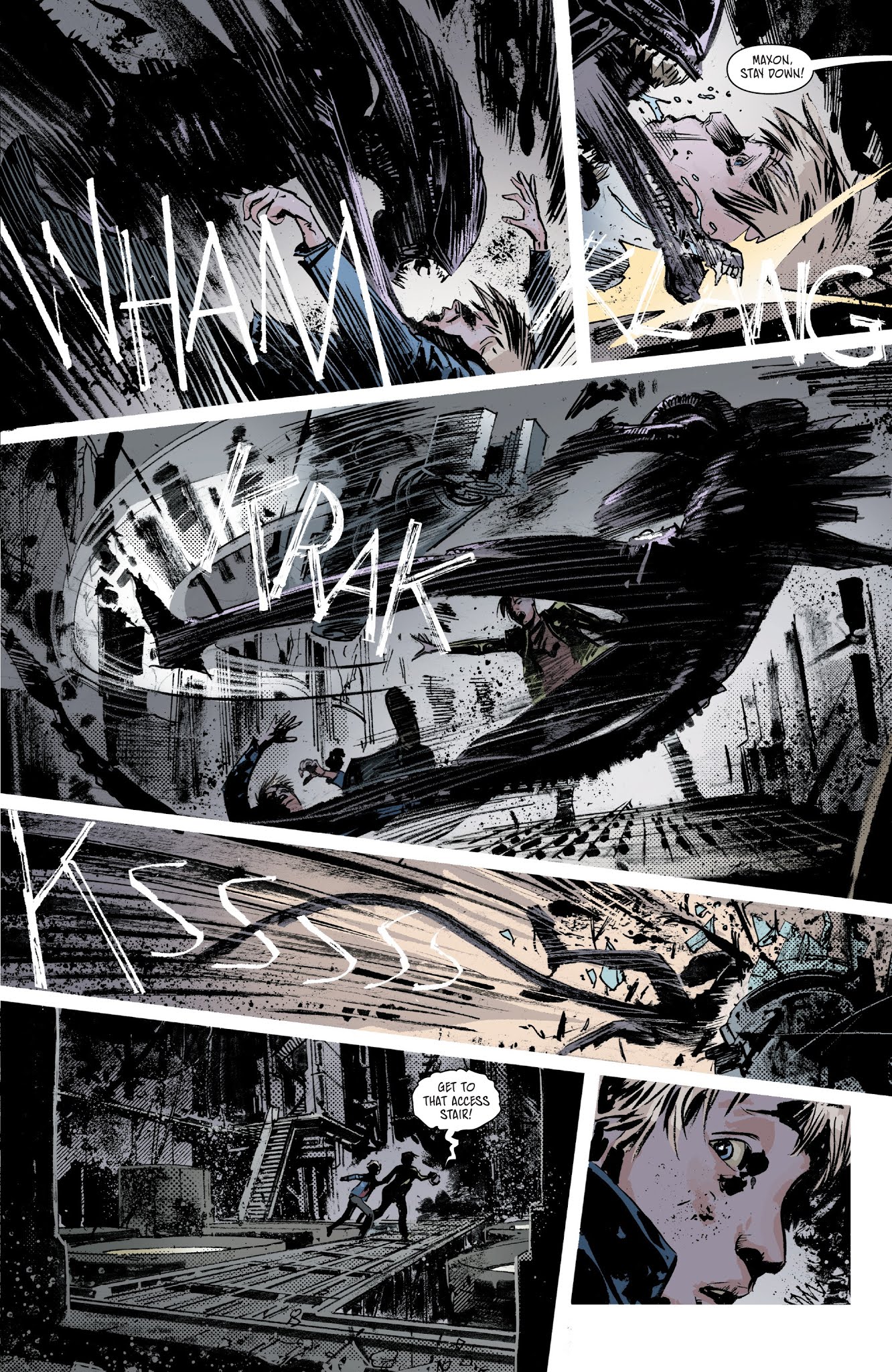 Read online Aliens: Dust To Dust comic -  Issue #4 - 13