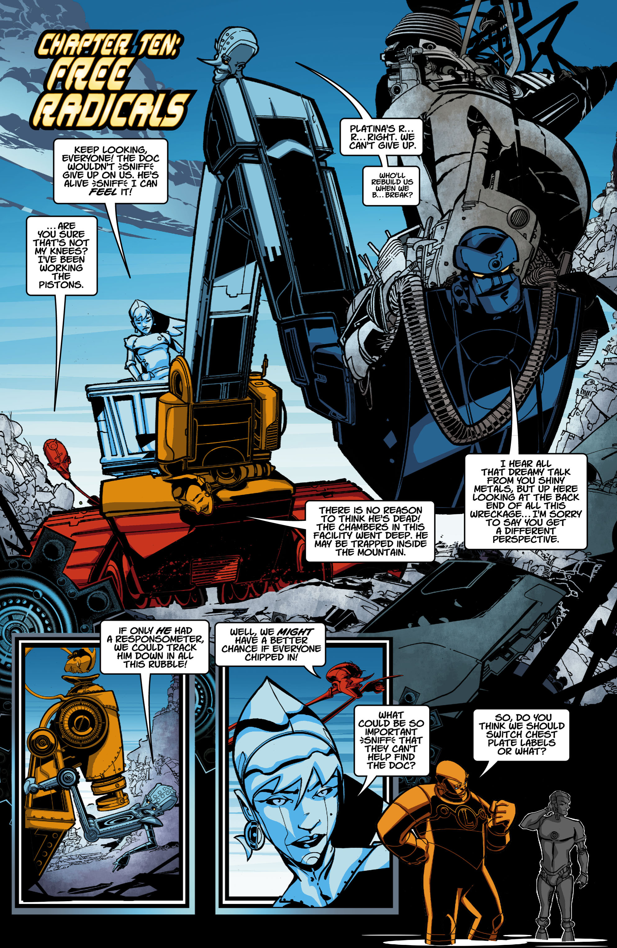 Read online Metal Men (2007) comic -  Issue #4 - 11