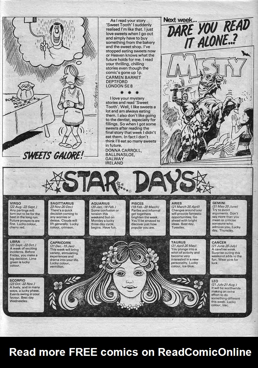 Read online Misty comic -  Issue #85 - 27
