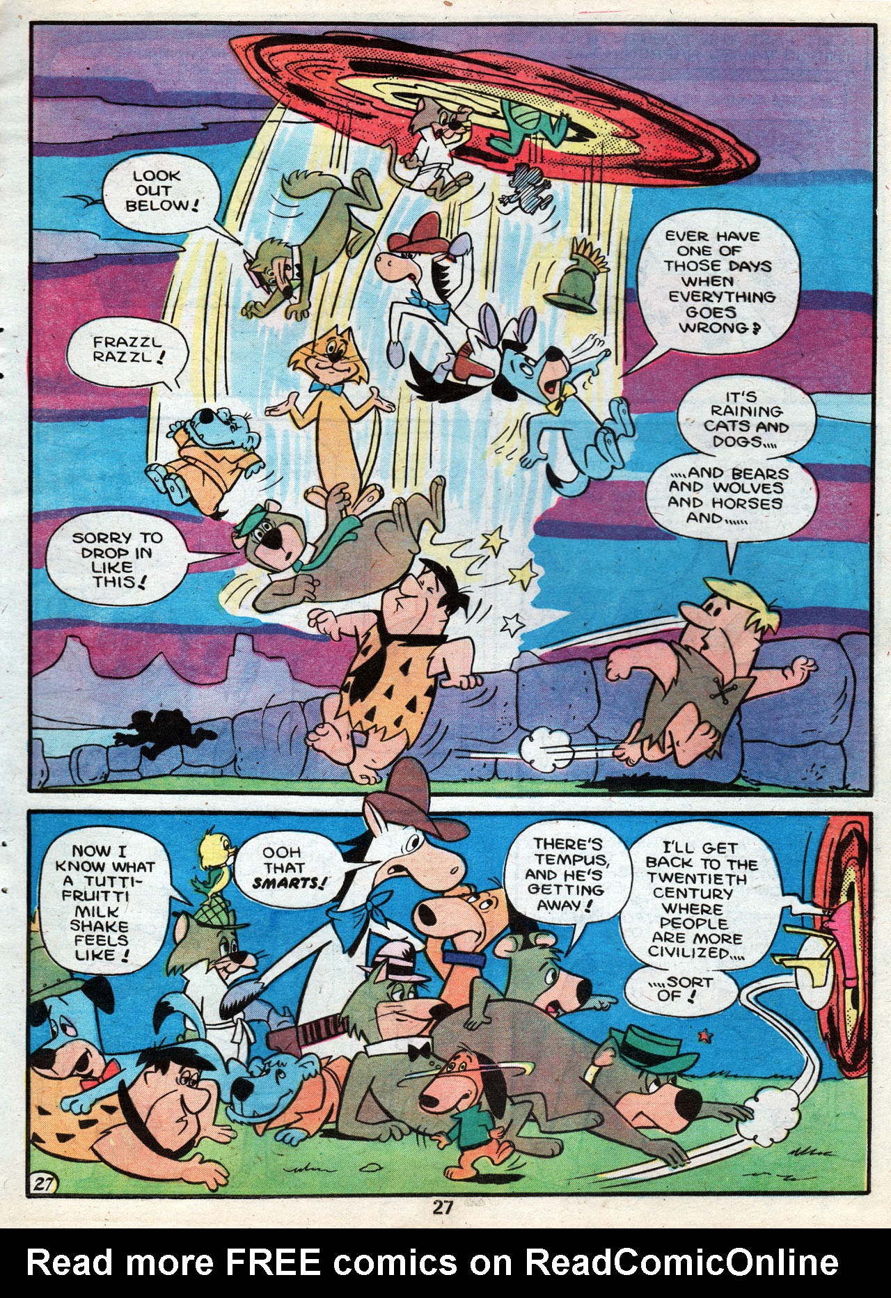 Read online Flintstones Visits Laff-A-Lympics comic -  Issue # Full - 29