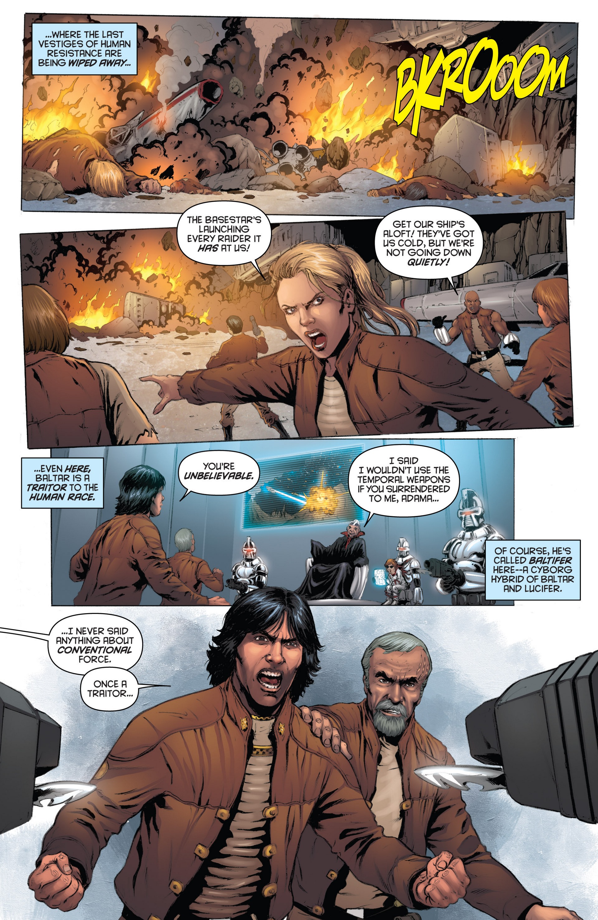 Read online Classic Battlestar Galactica (2013) comic -  Issue #5 - 4