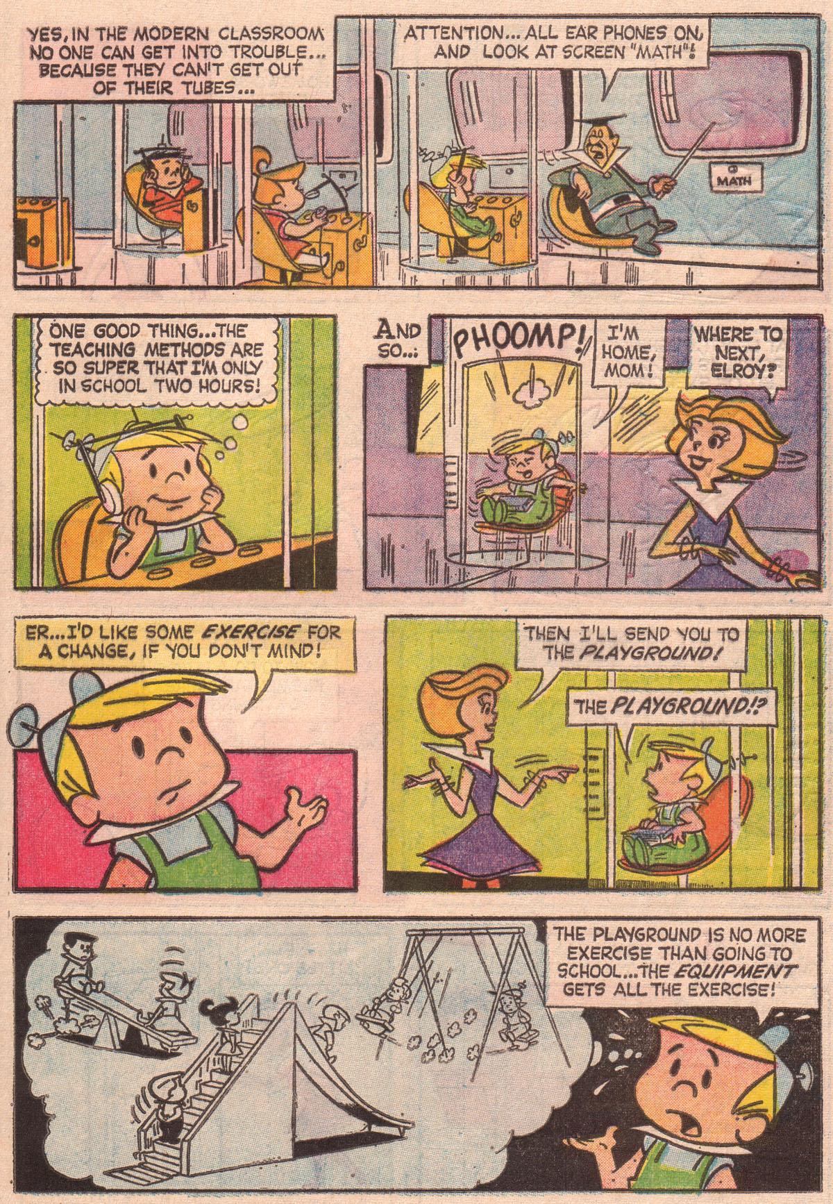 Read online The Jetsons (1963) comic -  Issue #28 - 29