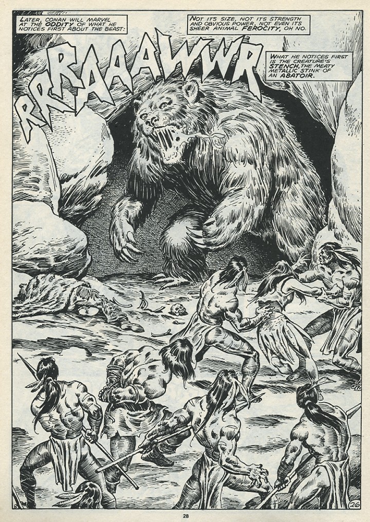 Read online The Savage Sword Of Conan comic -  Issue #167 - 30