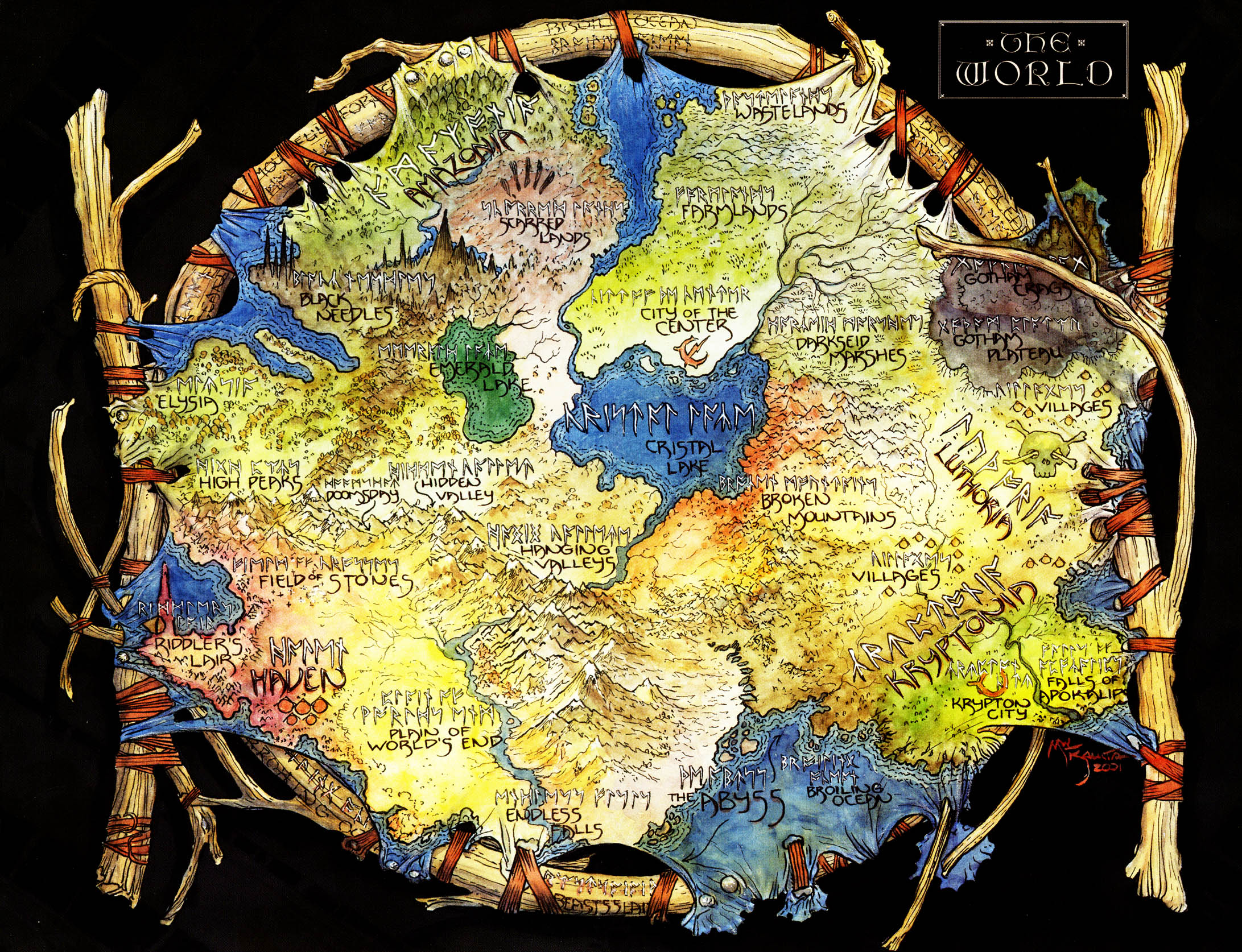 Read online JLA: Riddle of the Beast comic -  Issue # Full - 3