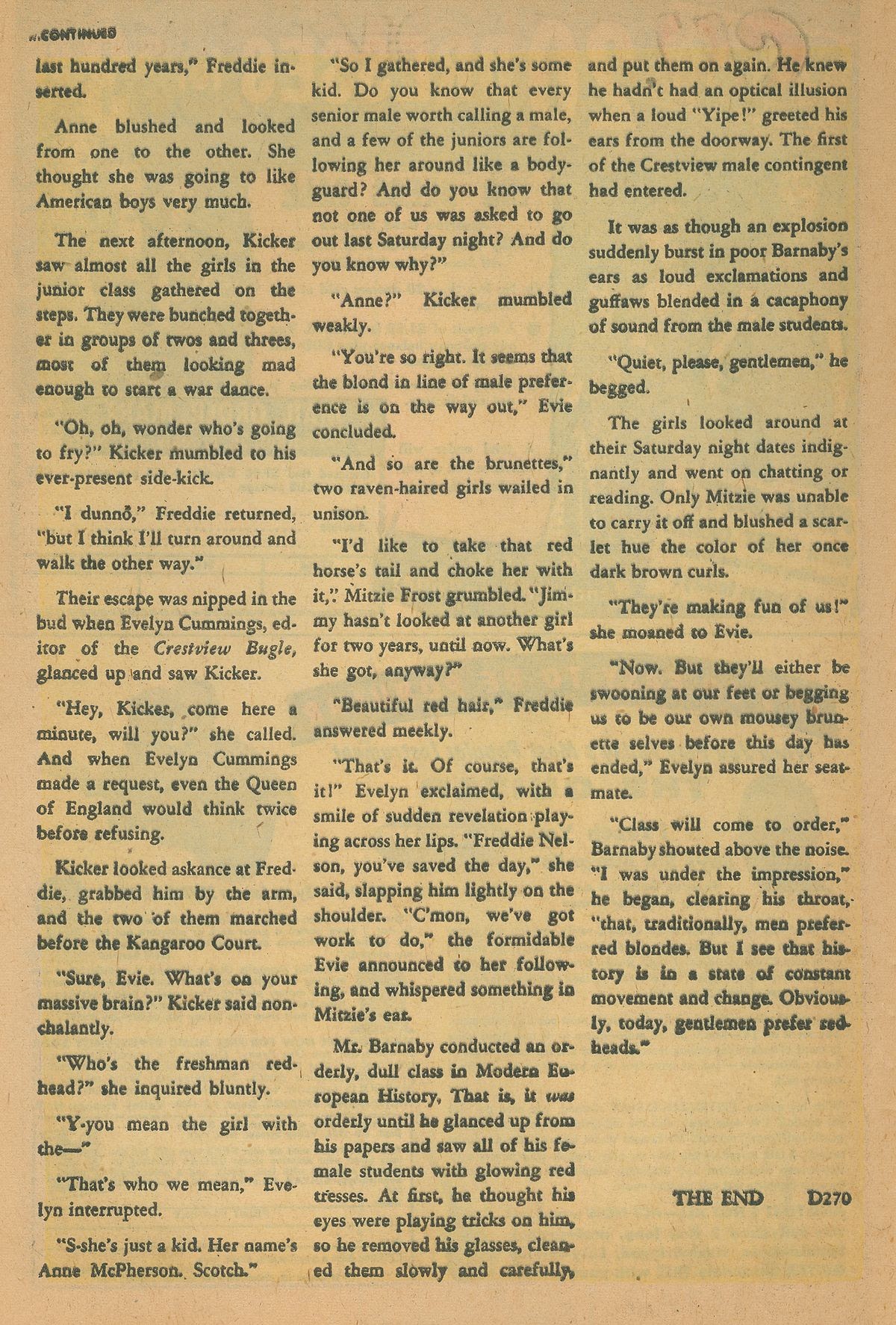 Read online Sherry the Showgirl (1957) comic -  Issue #5 - 28